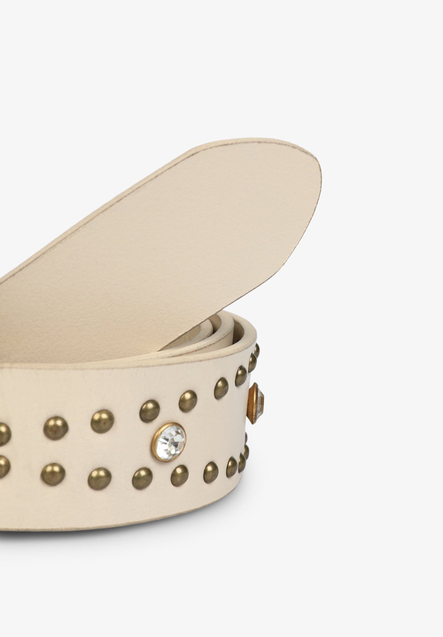 CINTURÓN TACHUELAS CRISTALES