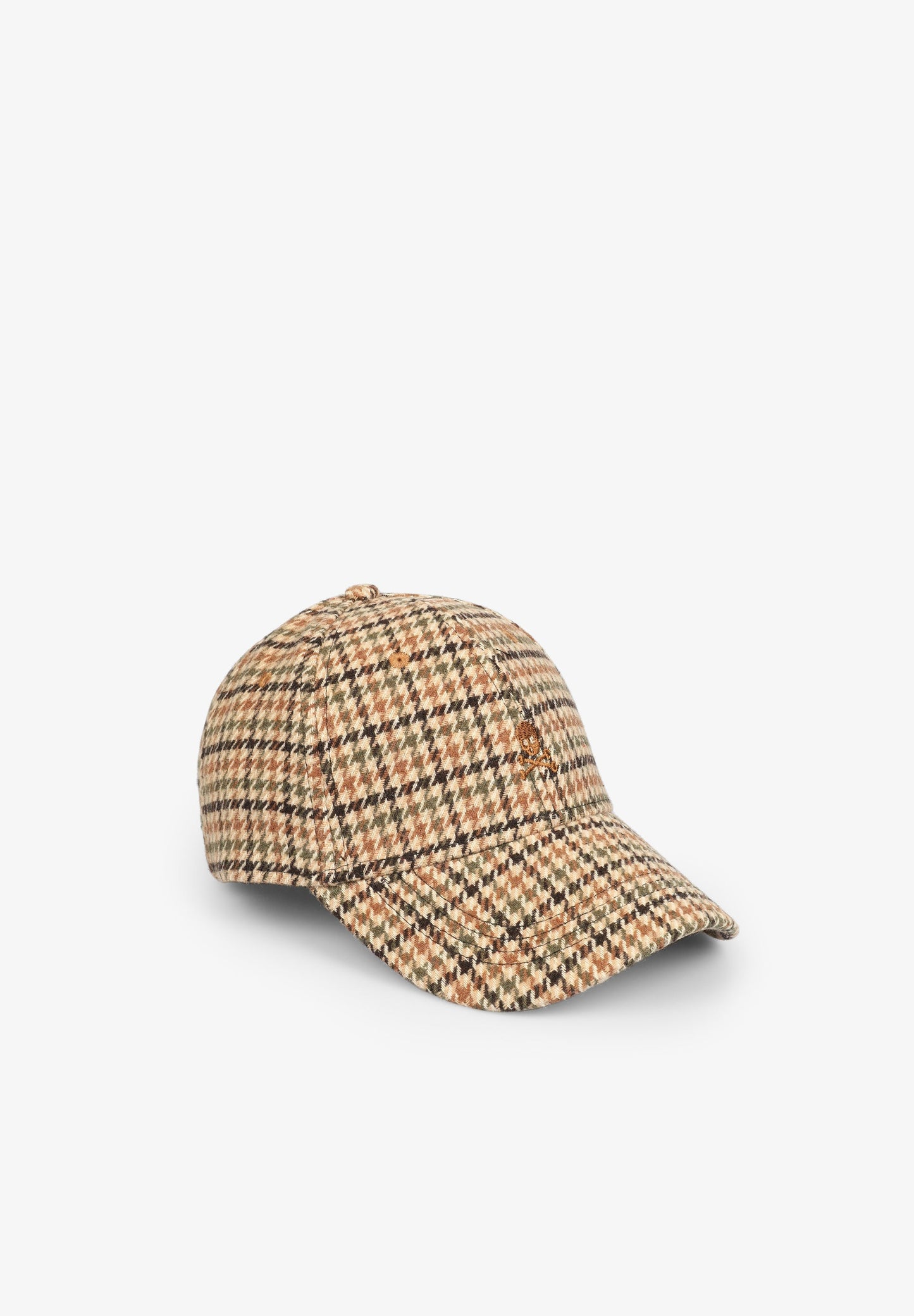 GORRA CUADROS CALAVERA TONO