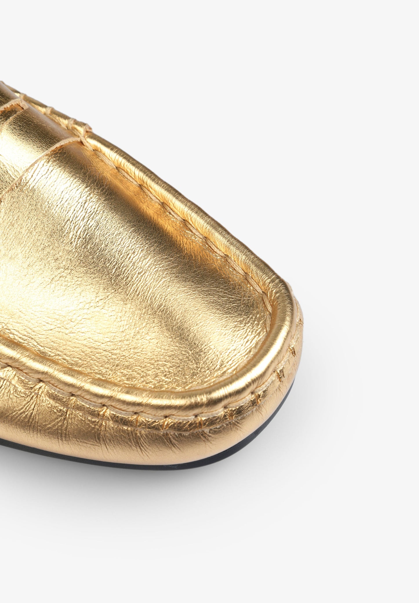 MOCASÍN PIEL METALIZADOS