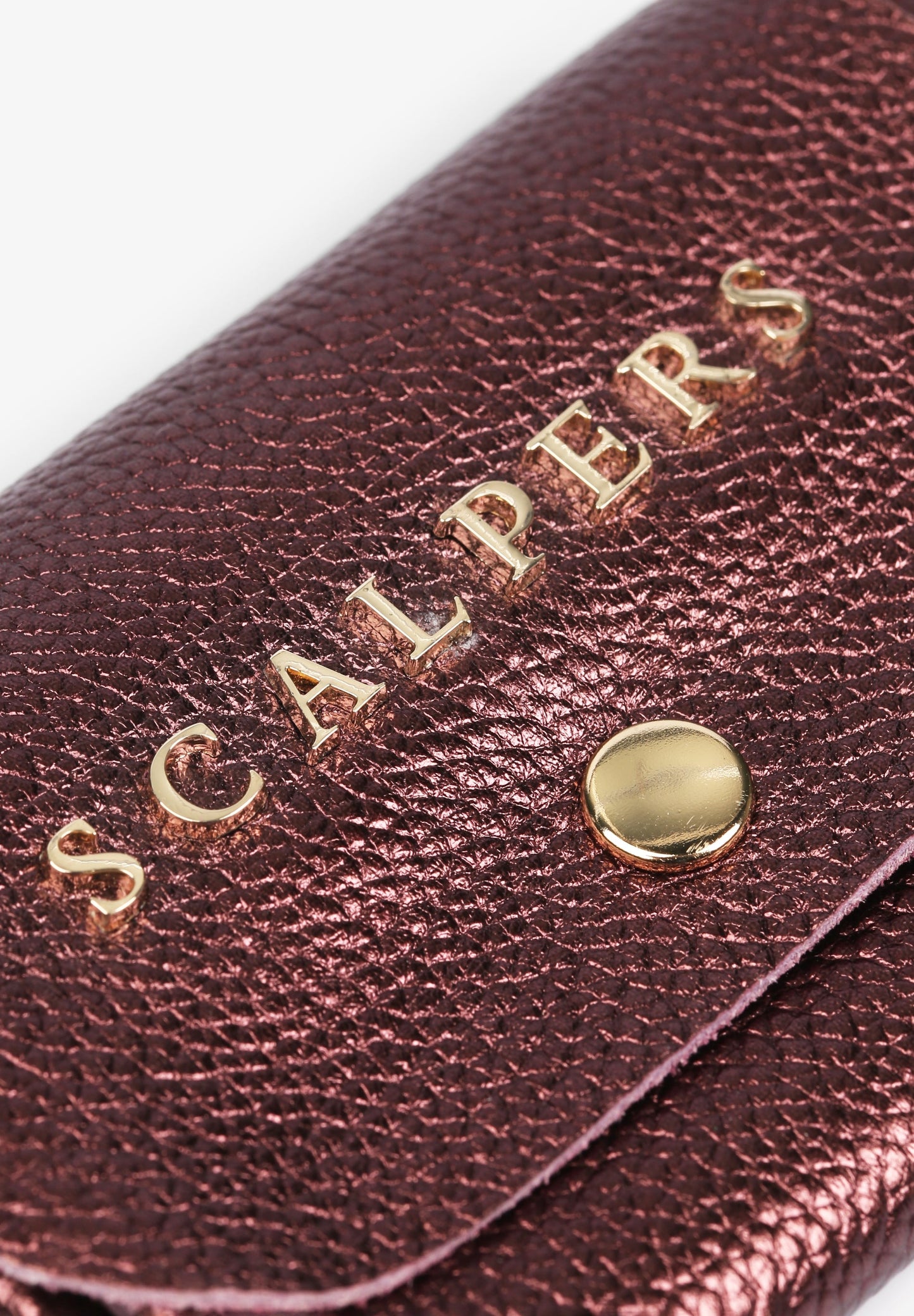 MONEDERO PIEL METALIZADO