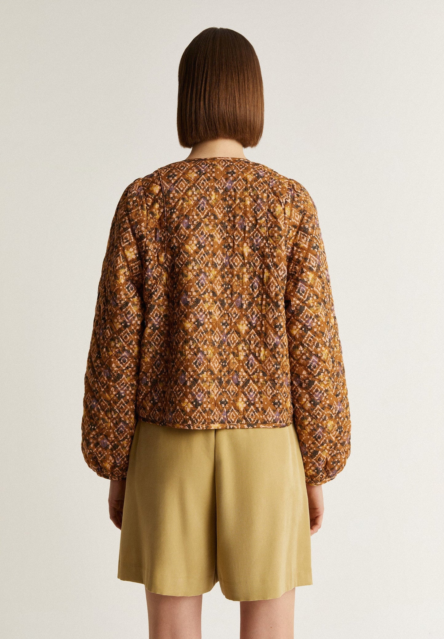 CHAQUETA ACOLCHADA ÉTNICA