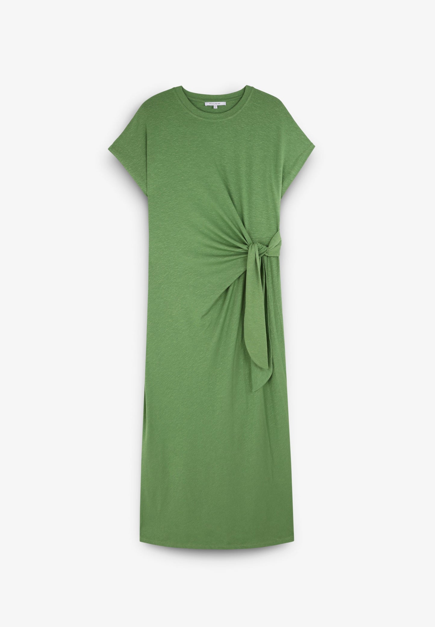 VESTIDO MIDI NUDO DELANTERO