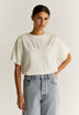 GATHERED CHEST TEE