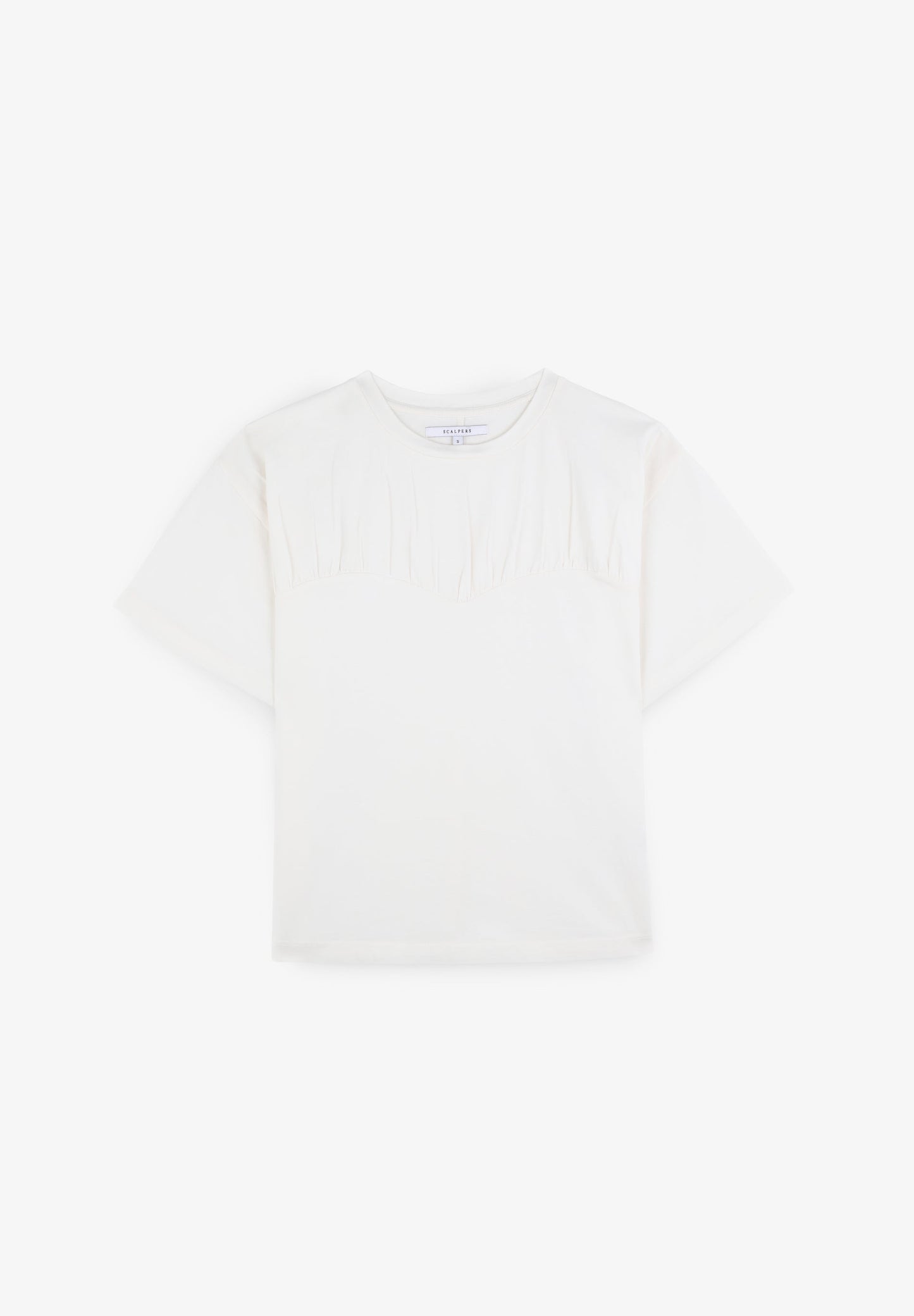 GATHERED CHEST TEE