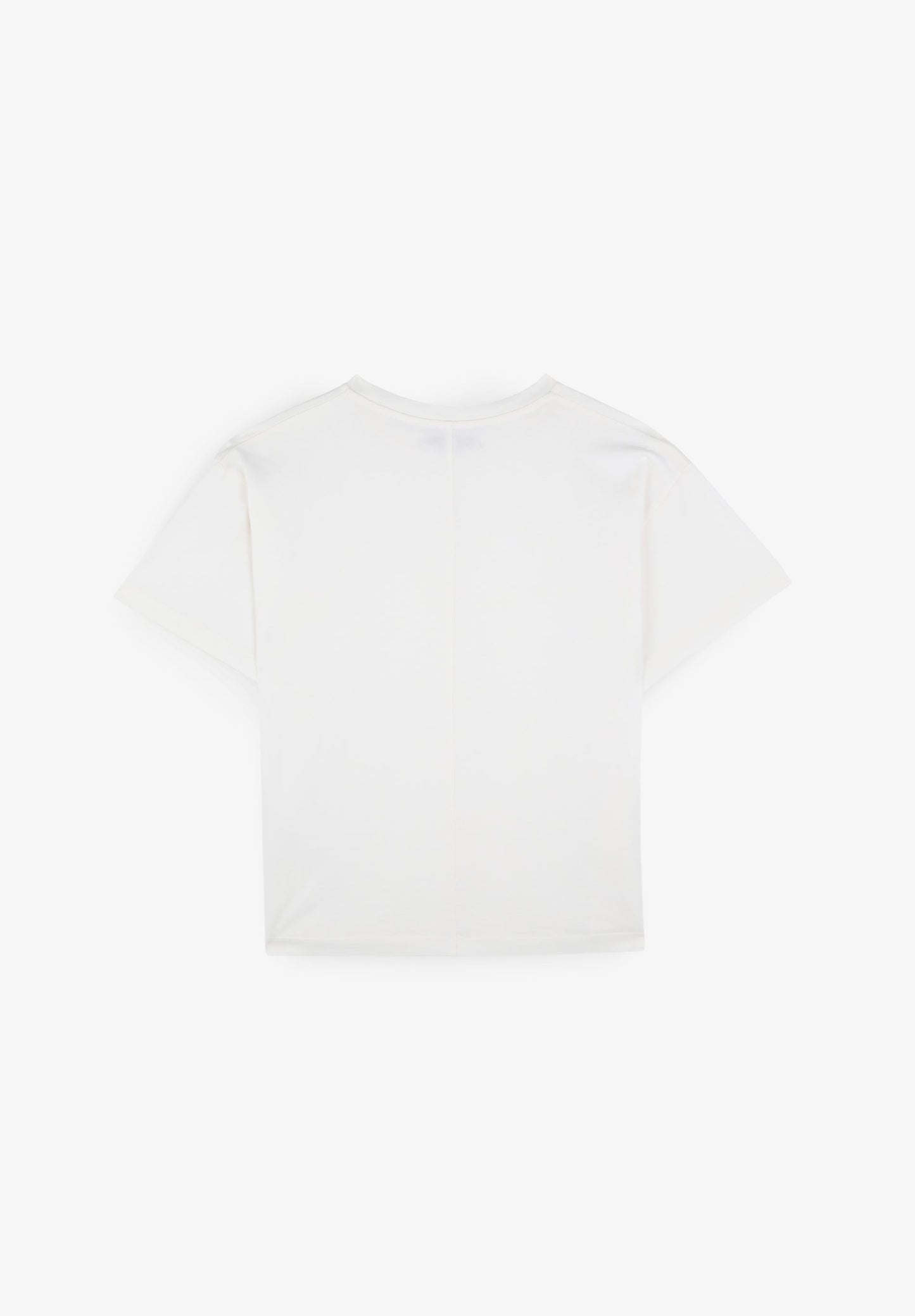 GATHERED CHEST TEE
