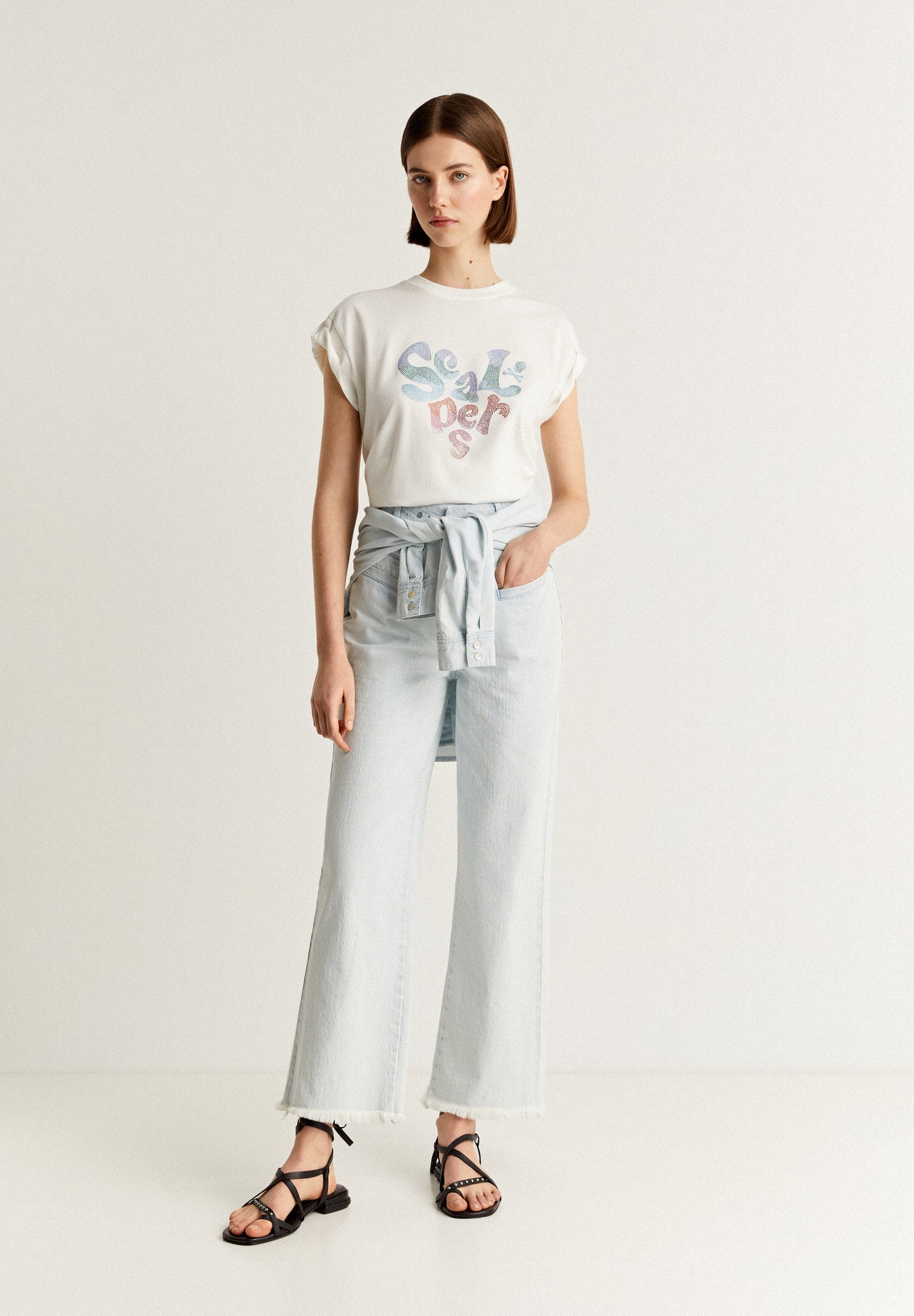 CAMISETA LOGO CRISTALES