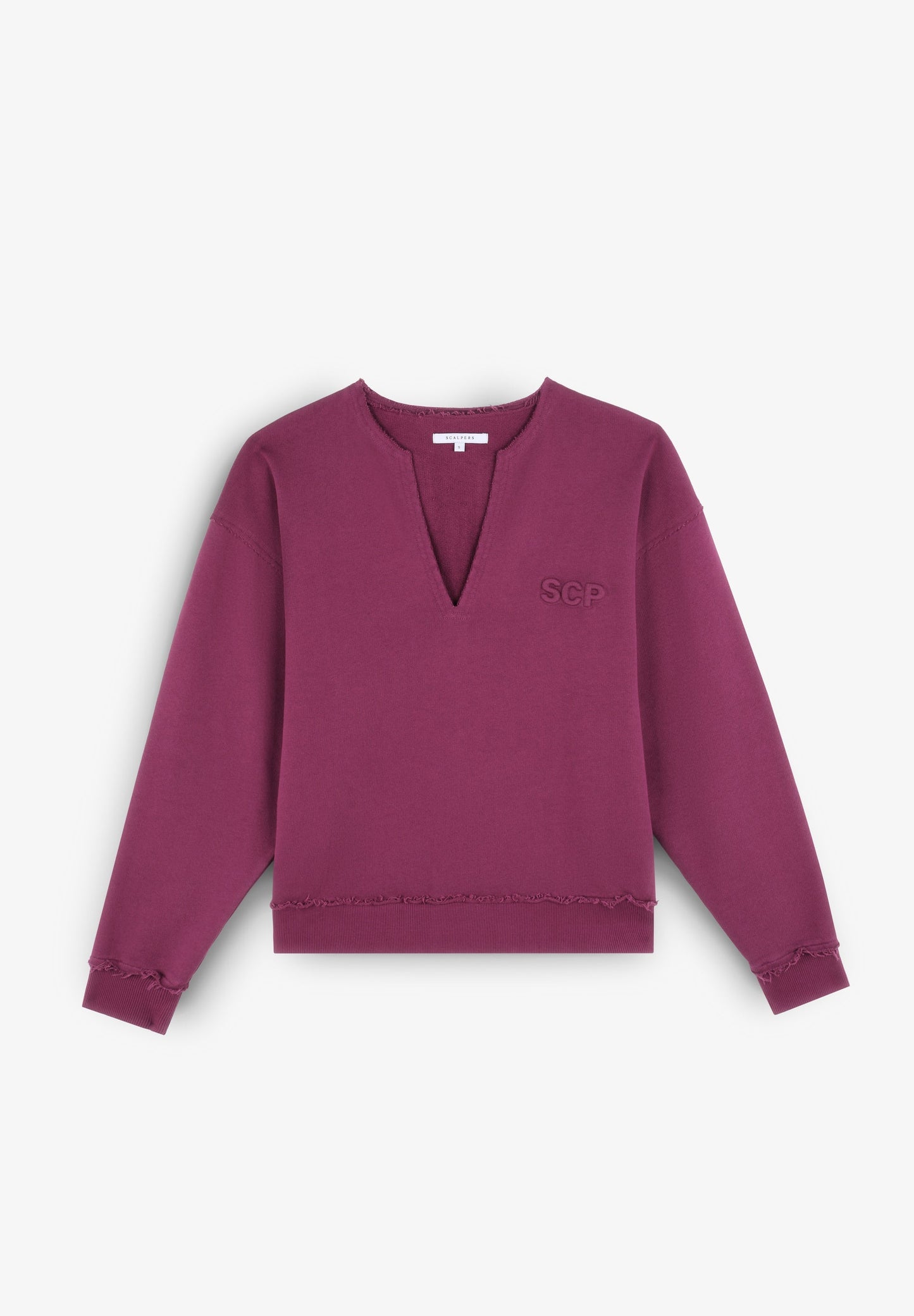 SUDADERA ESCOTE PICO