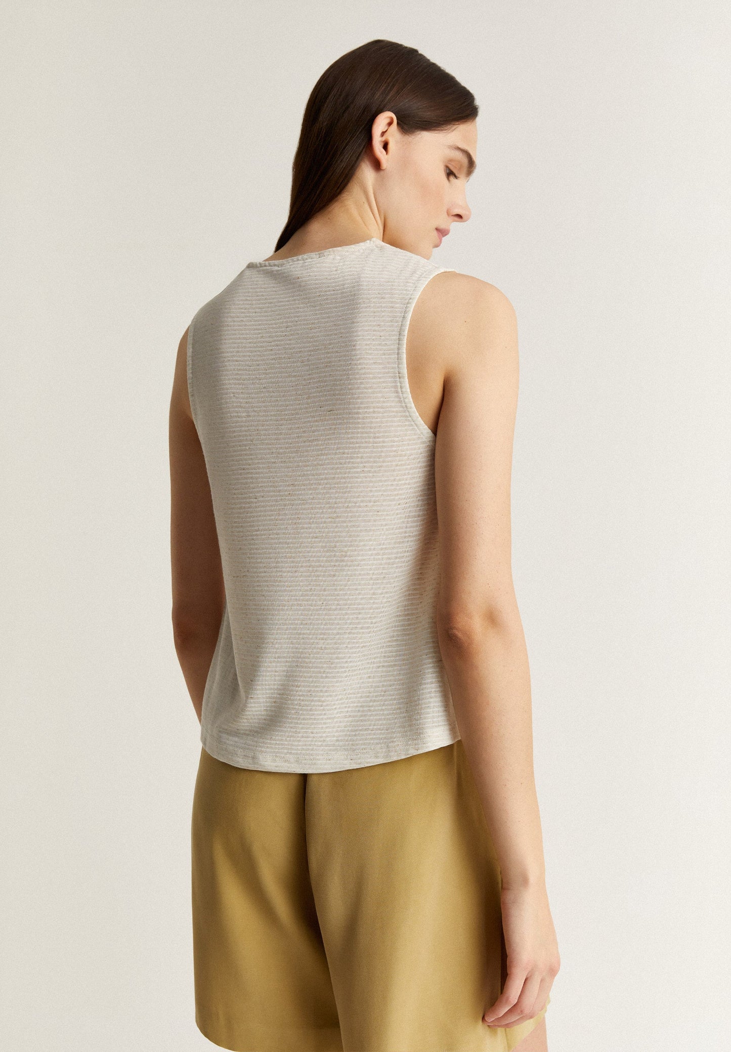 CAMISETA RÚSTICA RAYAS NUDO