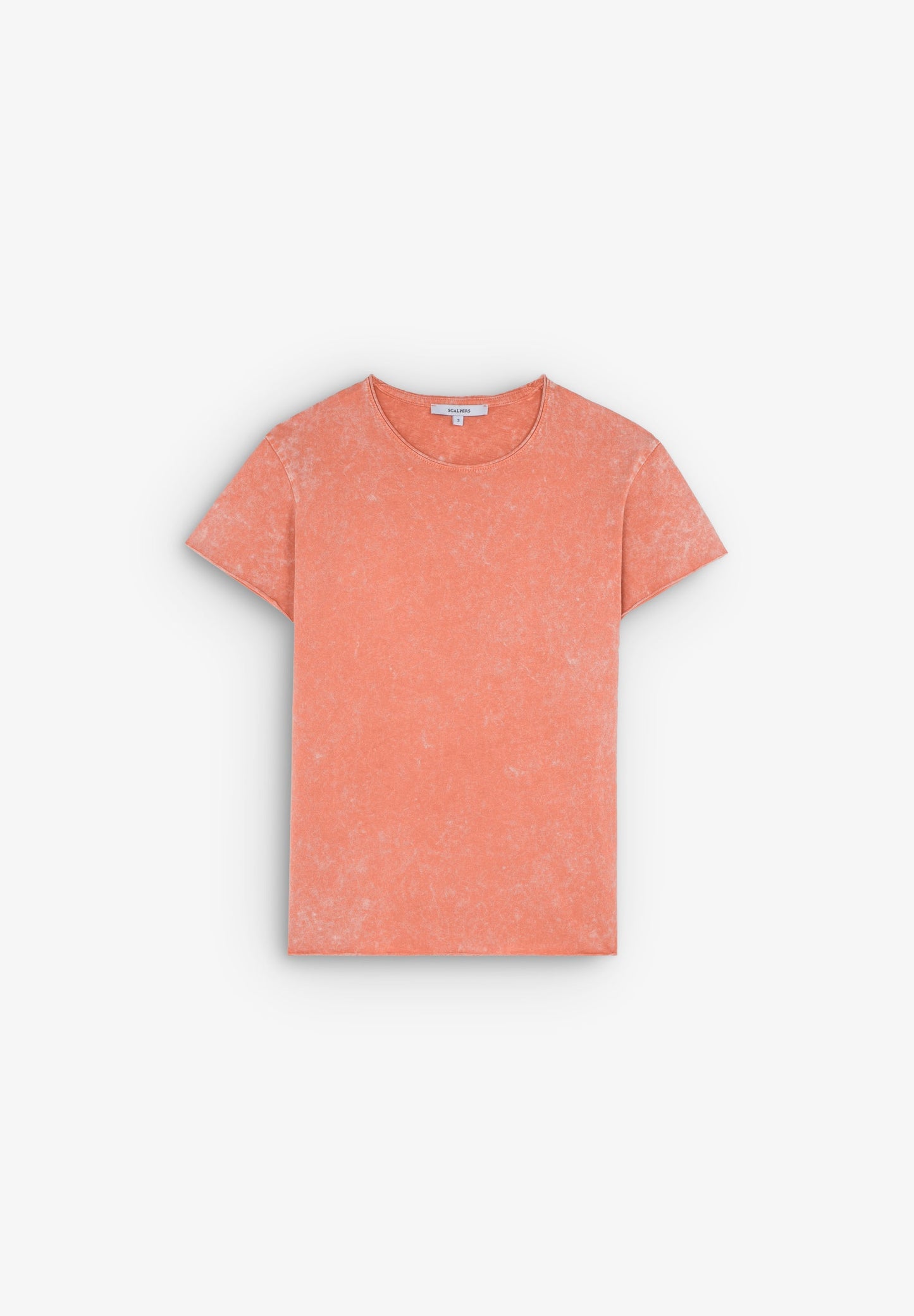 CAMISETA EFECTO LAVADO CALAVERA CRISTALES