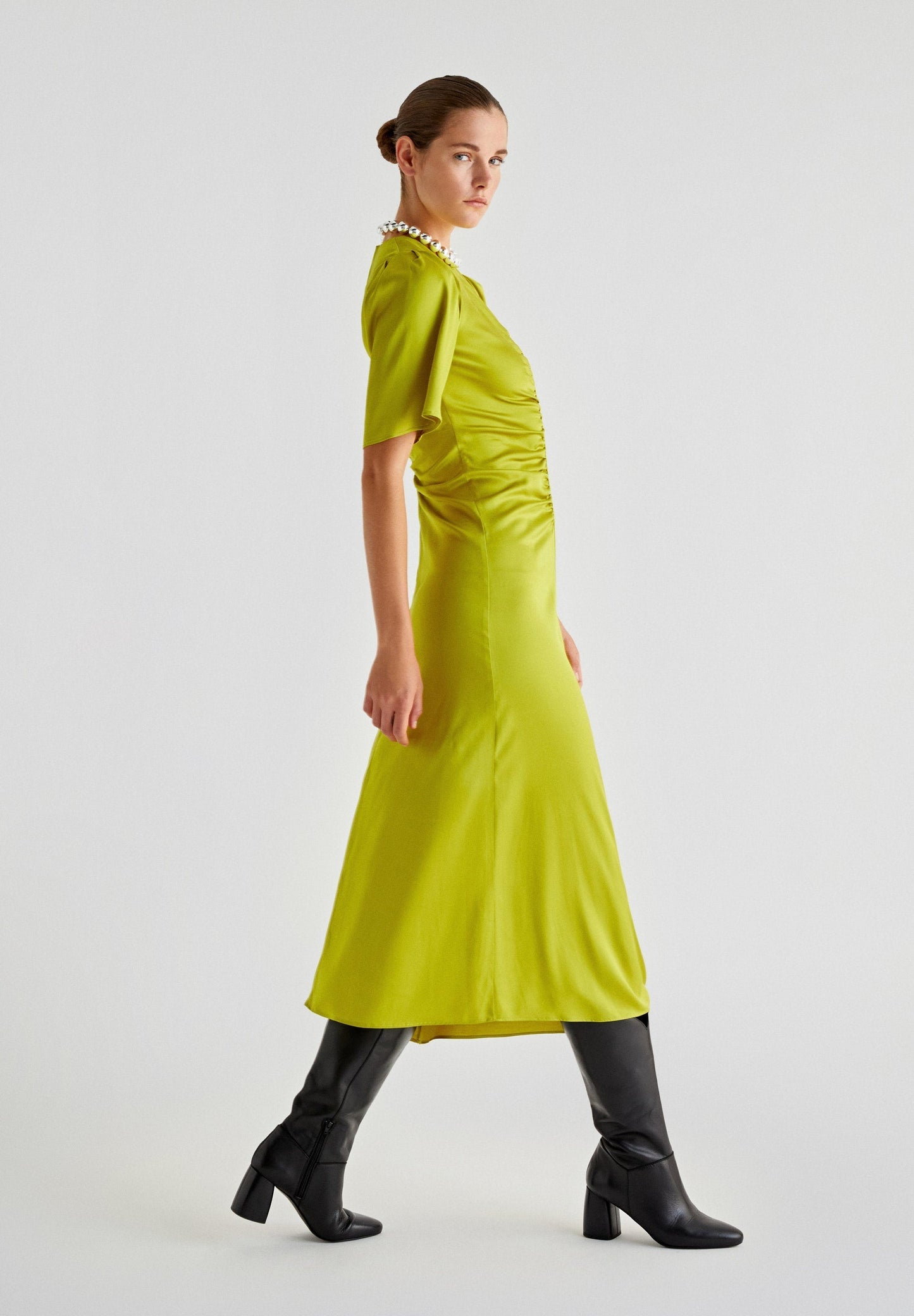 VESTIDO CORTE DRAPEADO