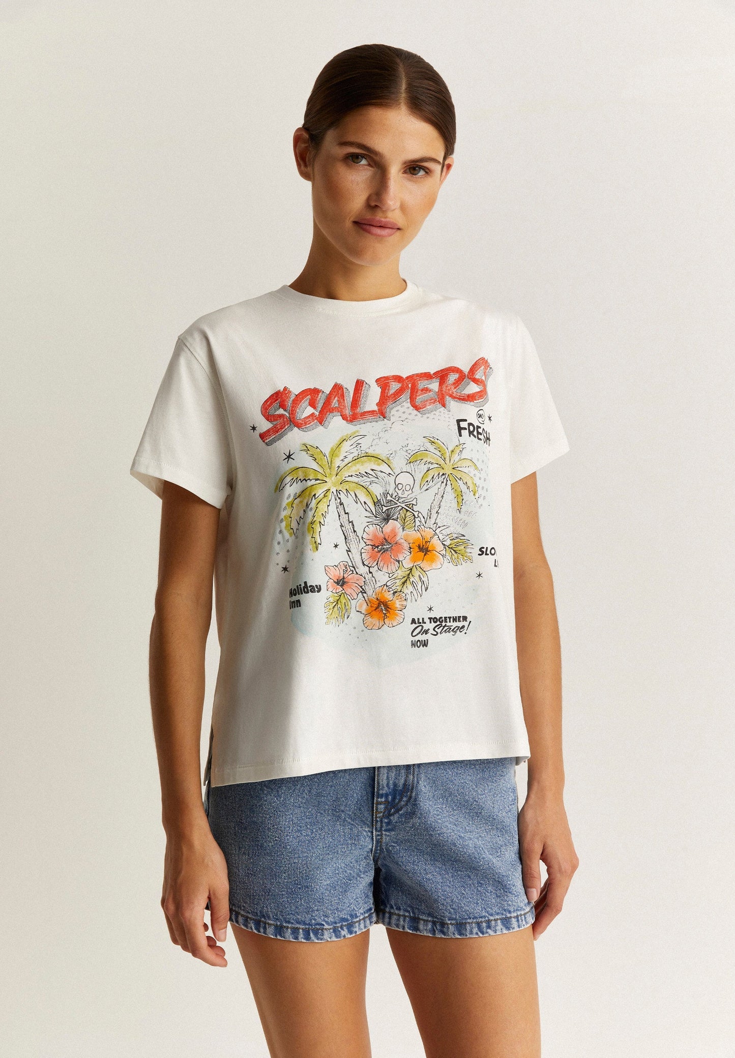 CAMISETA PRINT FRONTAL LOGO