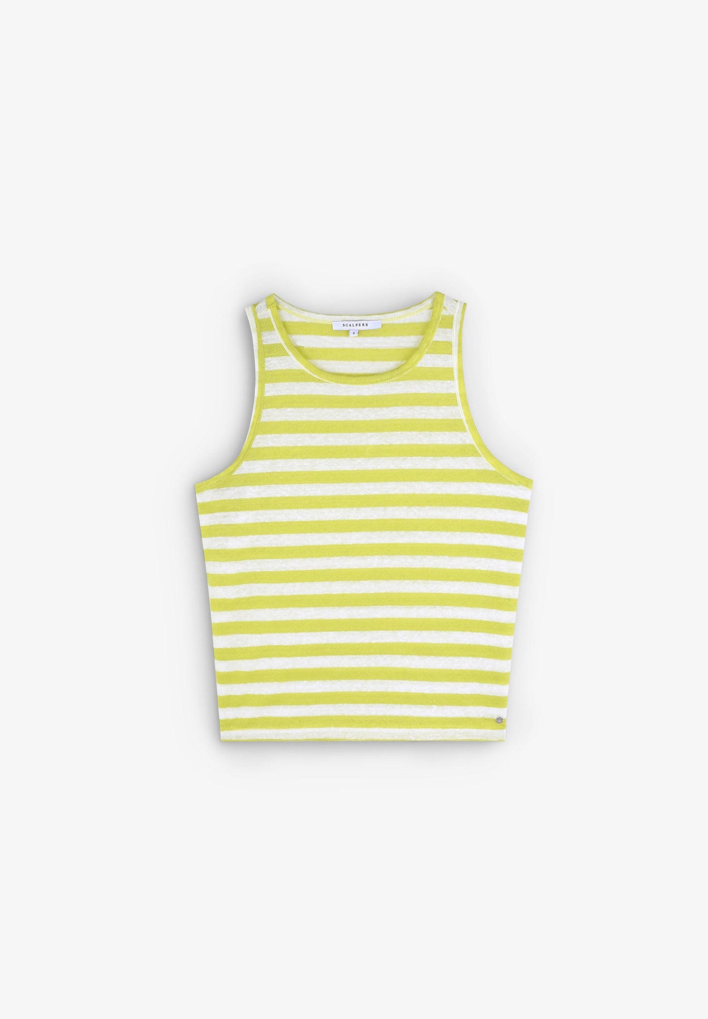 CAMISETA TANK LINO RAYAS