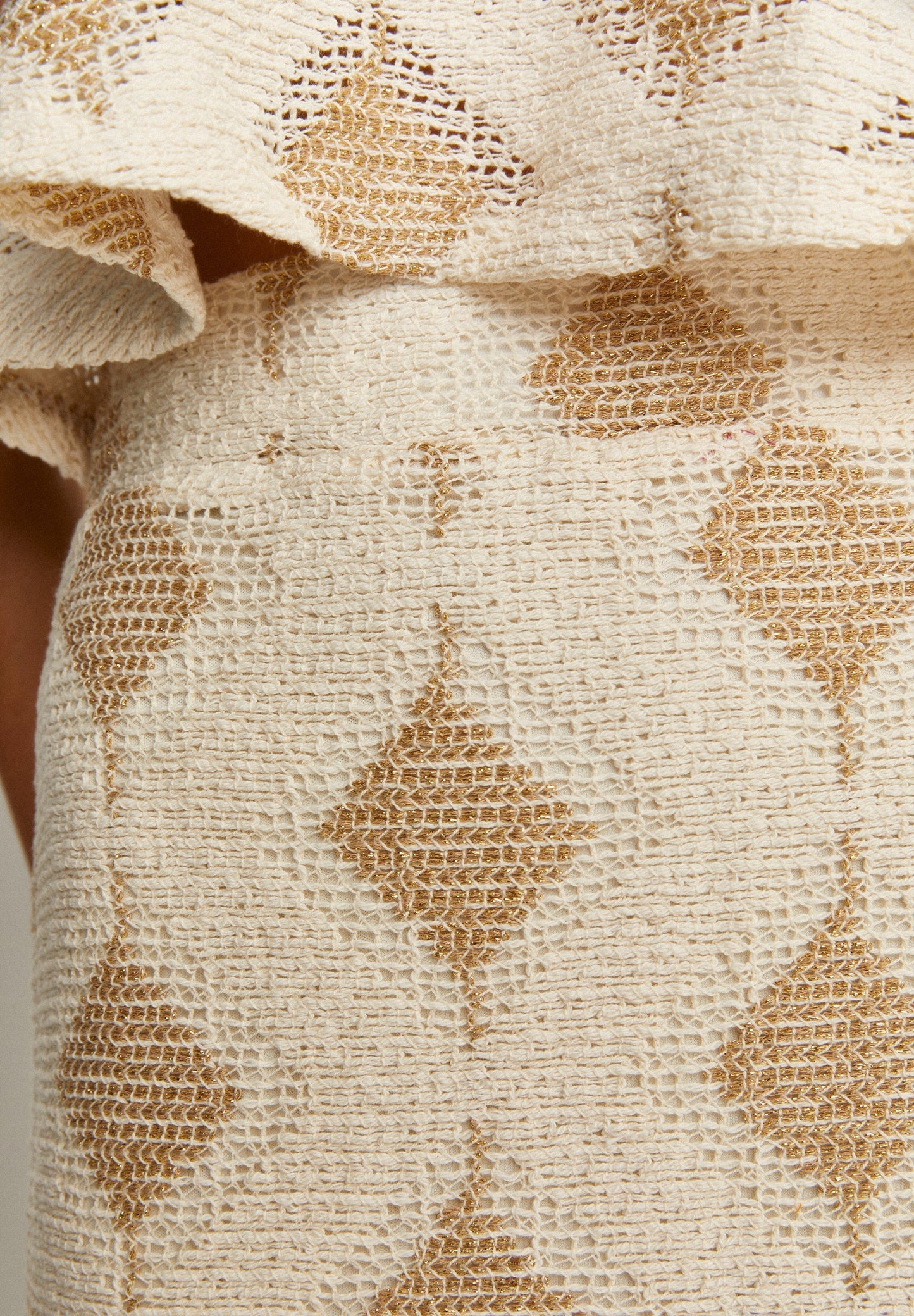 FALDA MIDI PUNTO ROMBOS