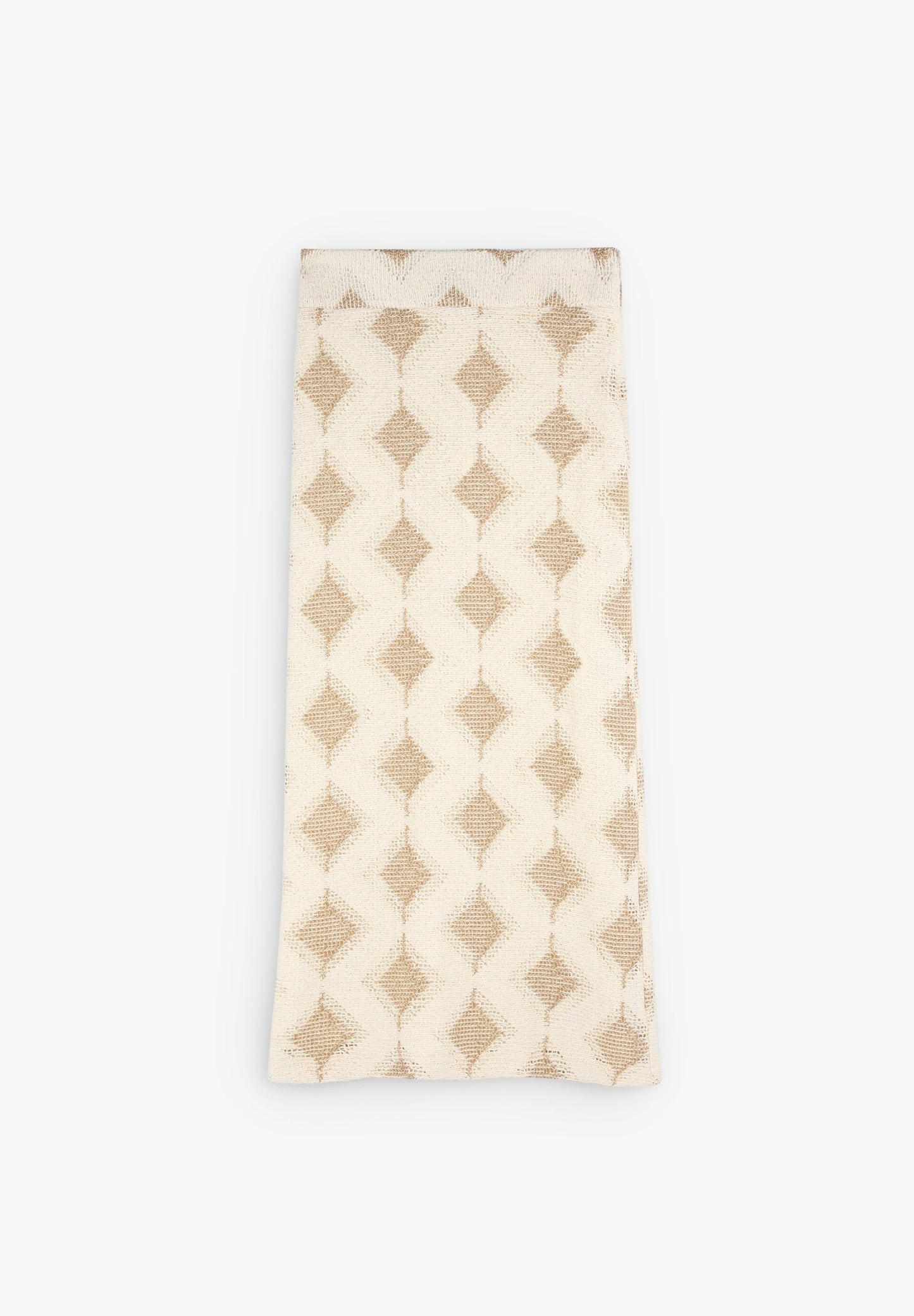 FALDA MIDI PUNTO ROMBOS