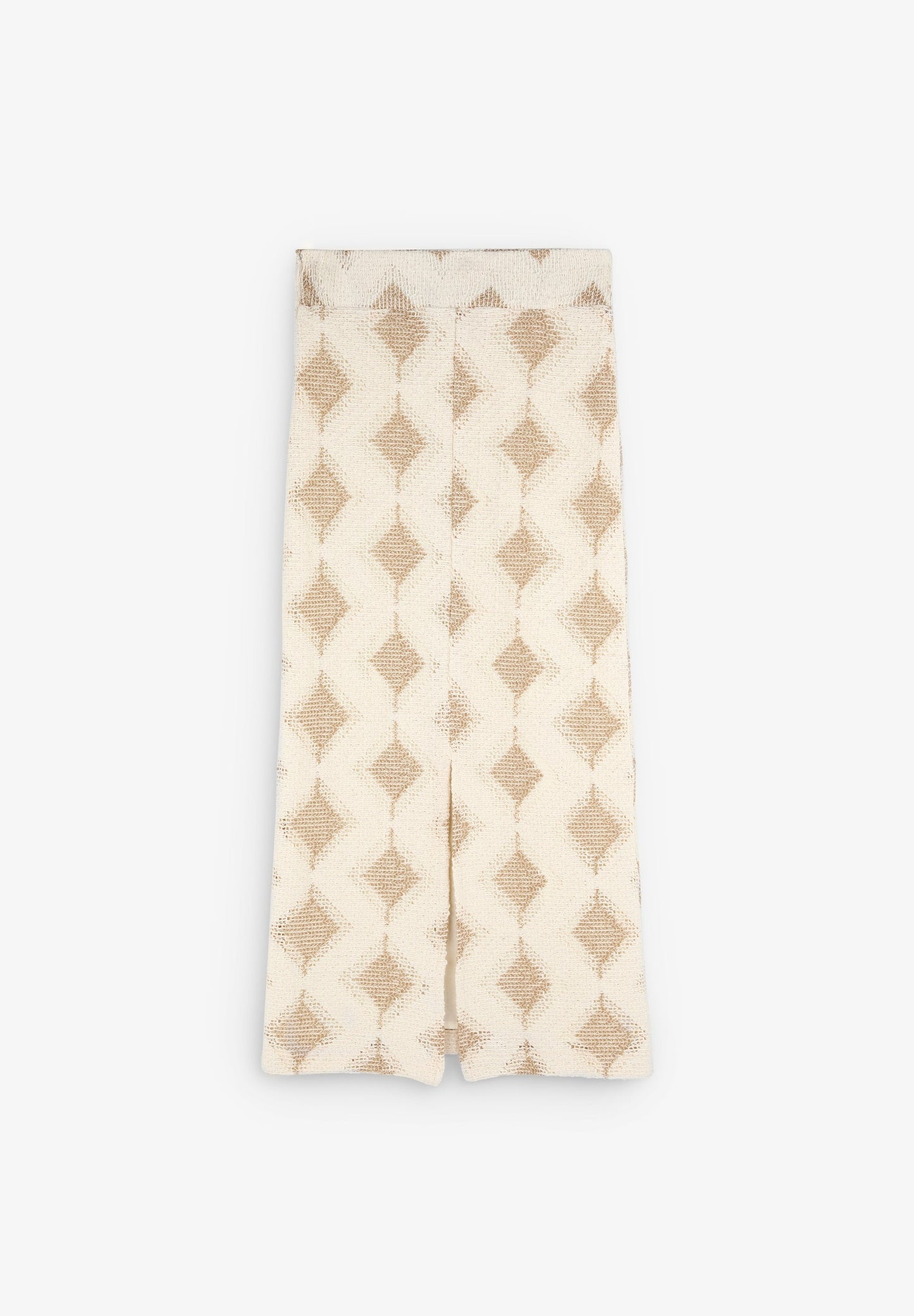 FALDA MIDI PUNTO ROMBOS