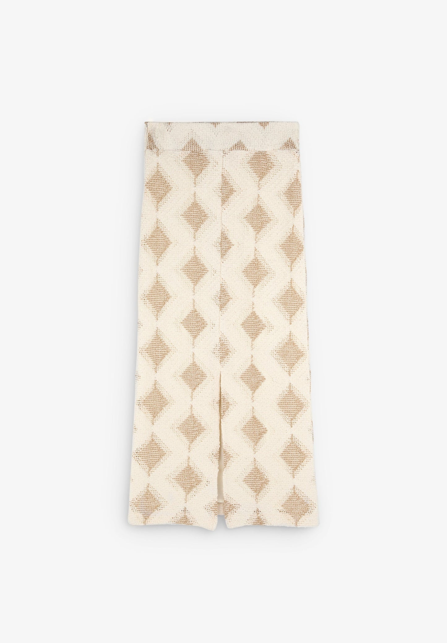 FALDA MIDI PUNTO ROMBOS