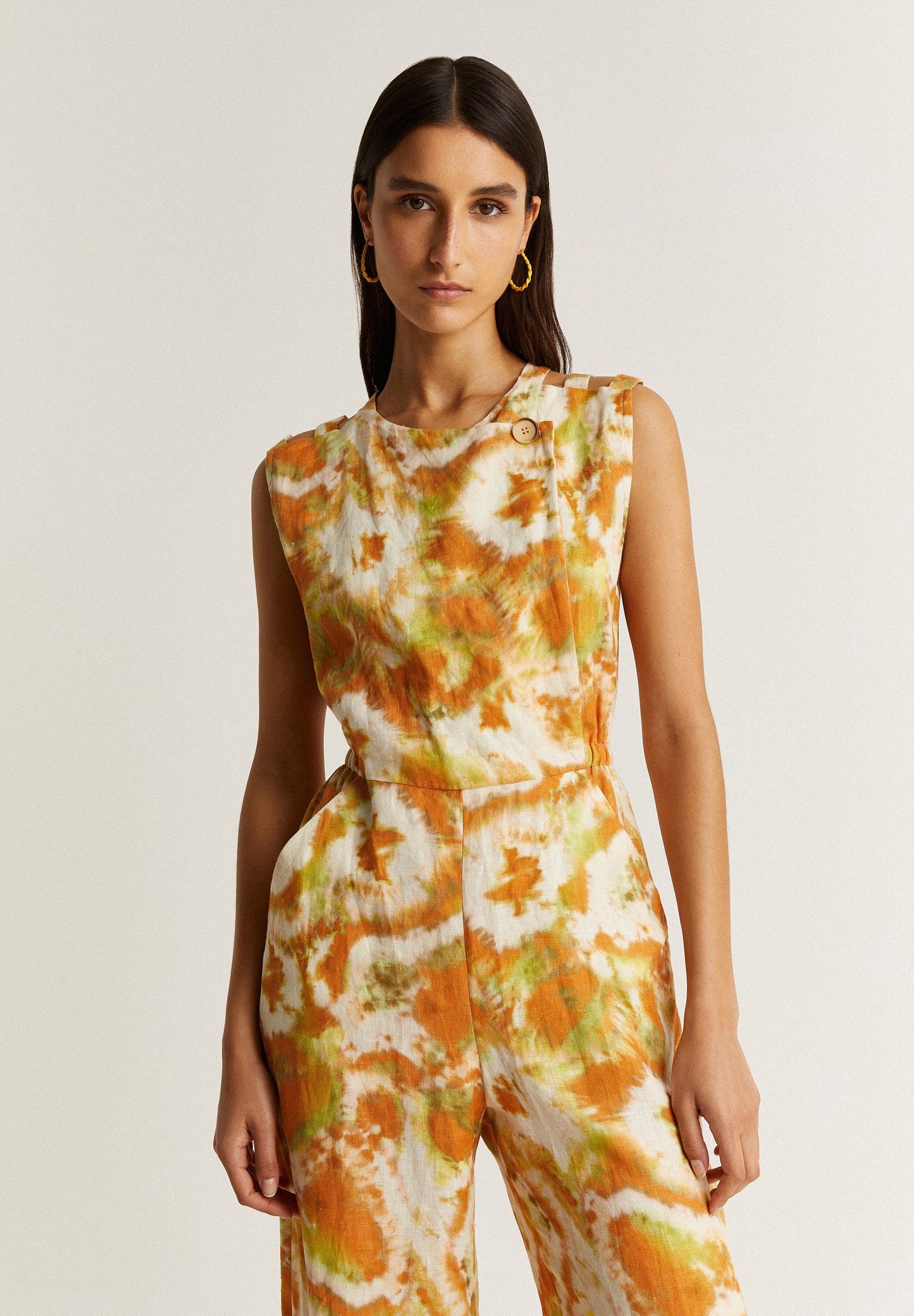 MONO LINO TIE DYE ESCOTE DOBLE MULTIPOSICÓN