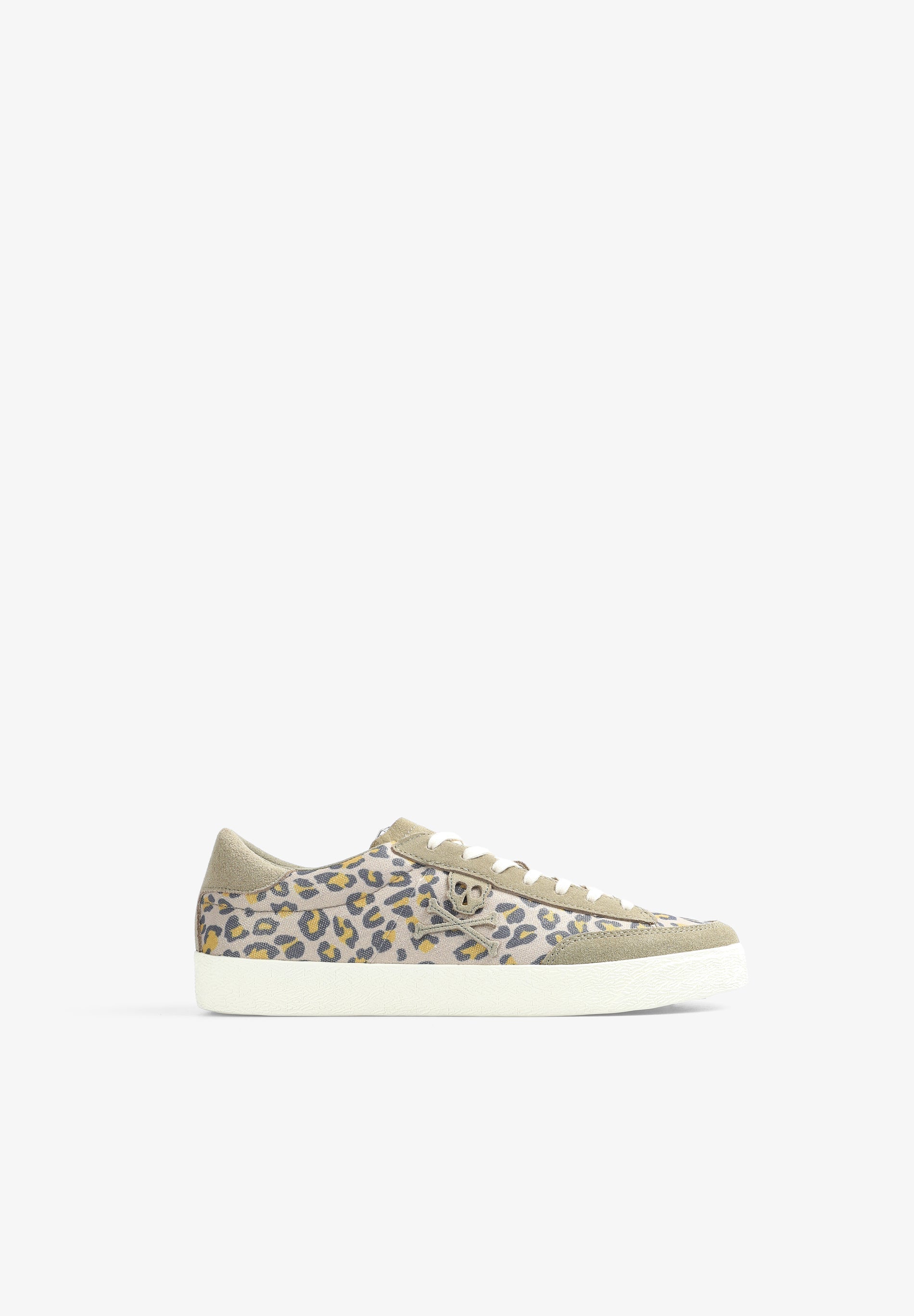 TENIS BAJAS CALAVERA ANIMAL PRINT