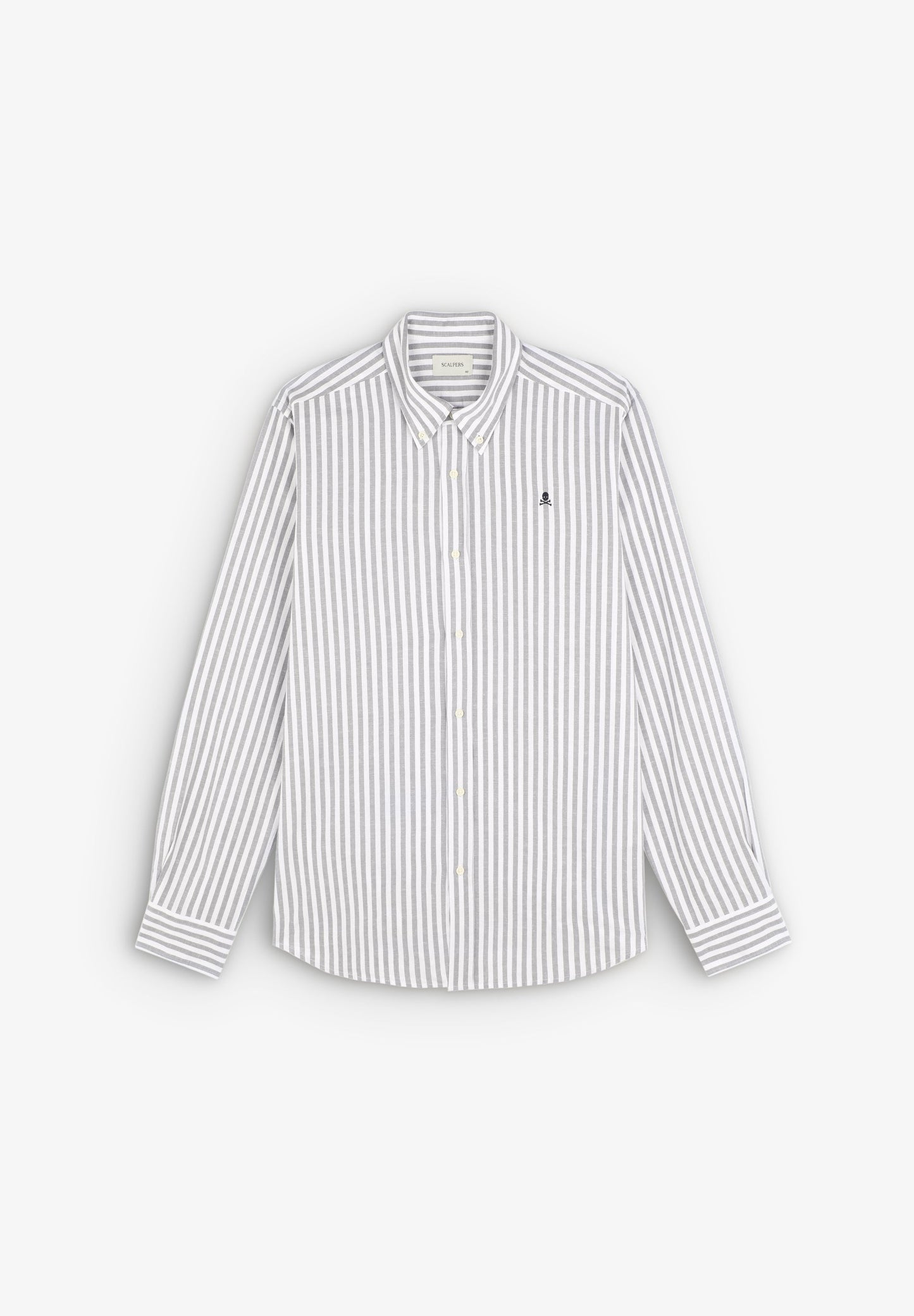 CAMISA RAYAS CUELLO BOTONES