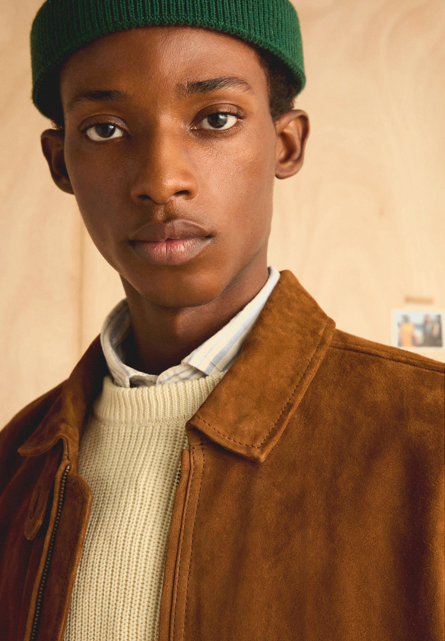 CHAQUETA BOMBER PIEL