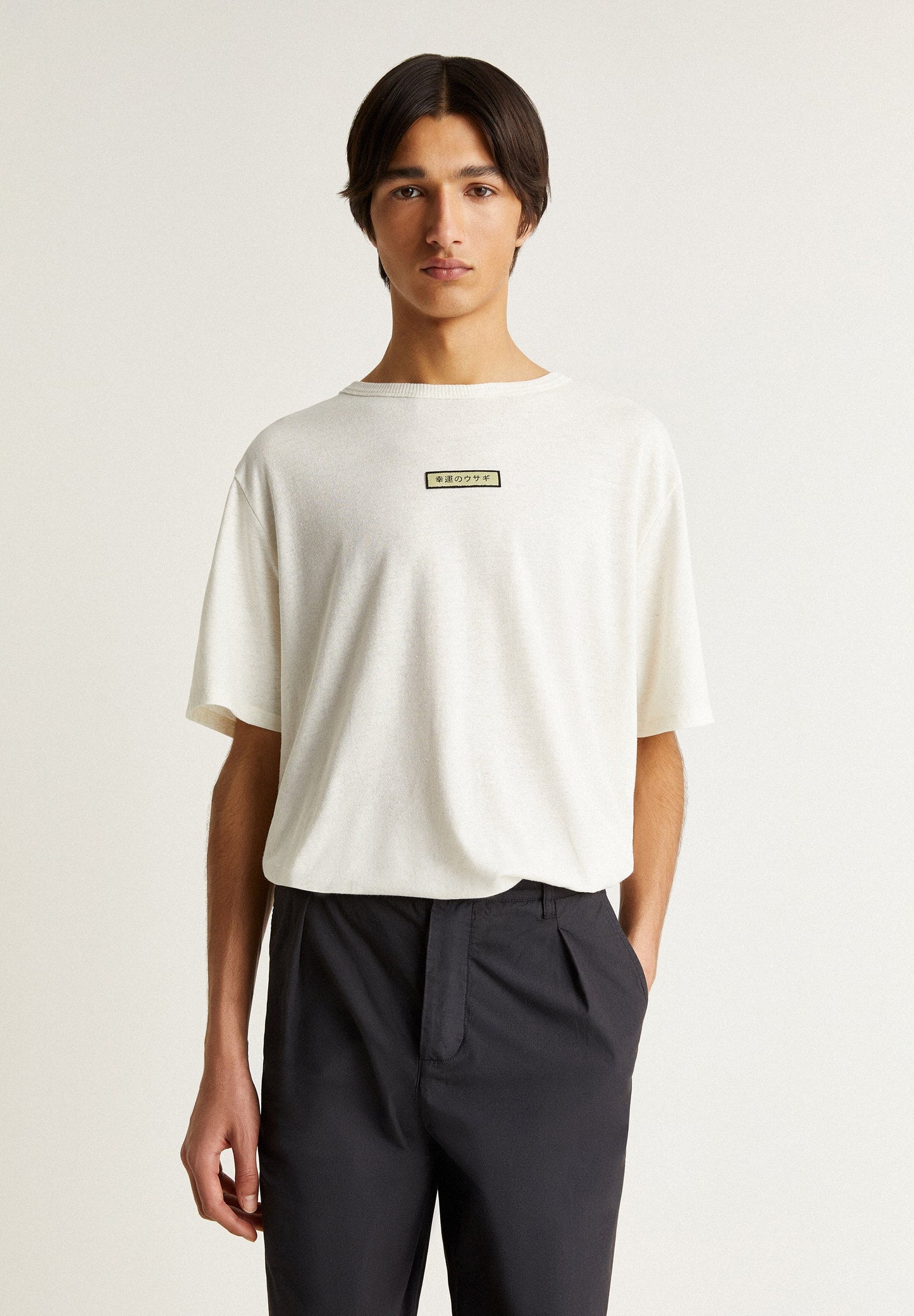 CAMISETA PRINT TRASERO EFECTO LAVADO