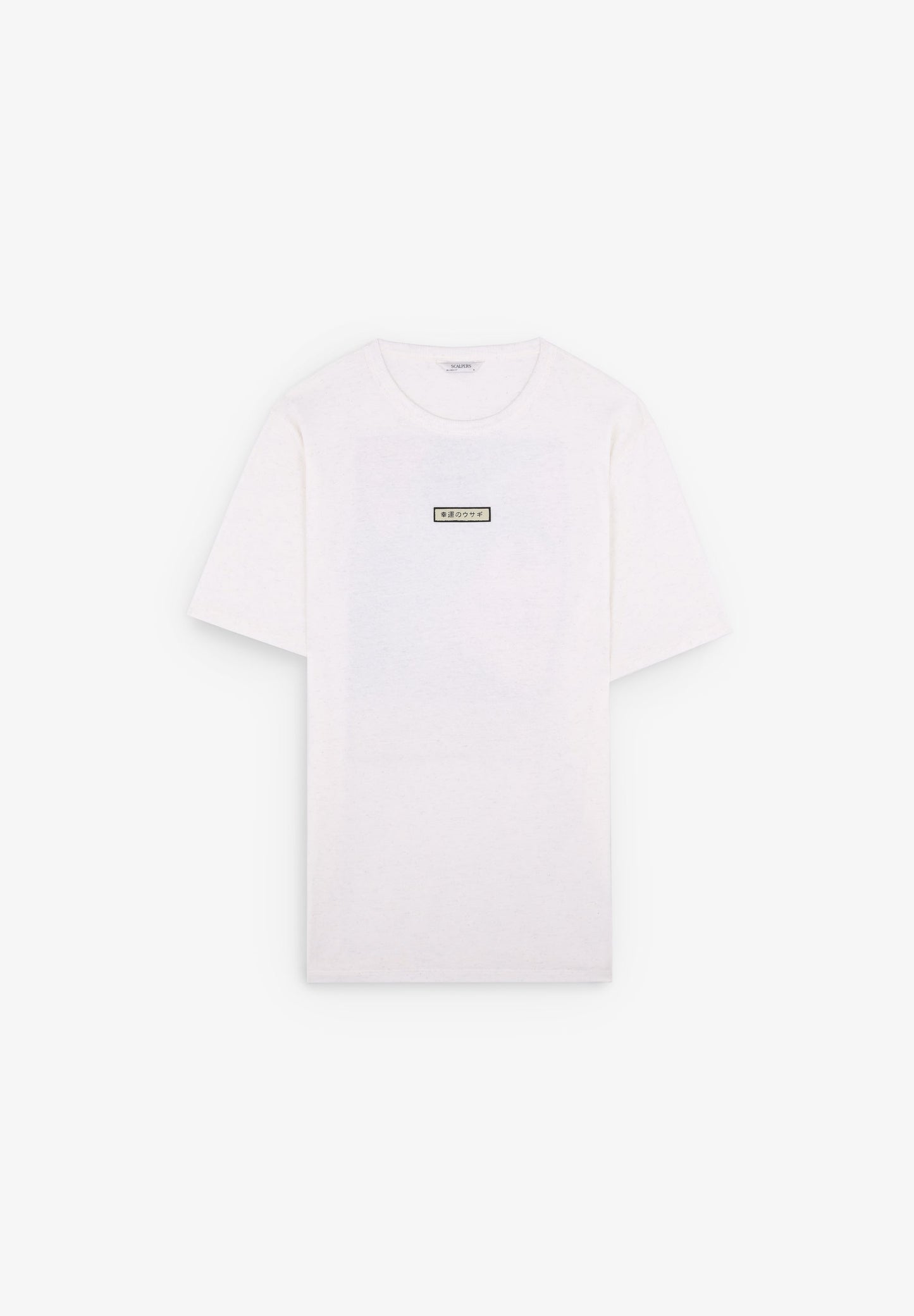 CAMISETA PRINT TRASERO EFECTO LAVADO