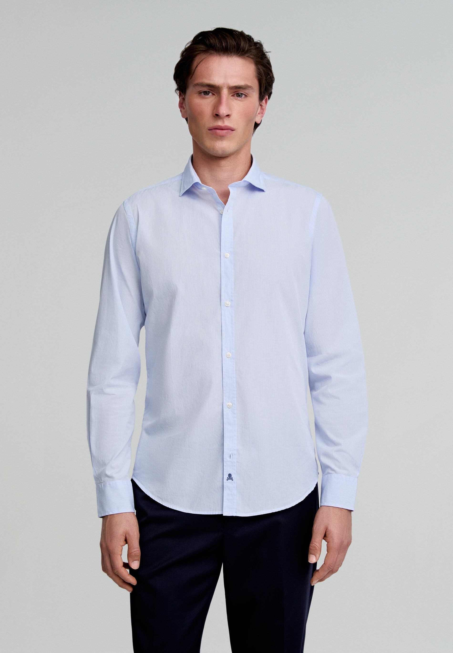 CAMISA CUADROS CALAVERA