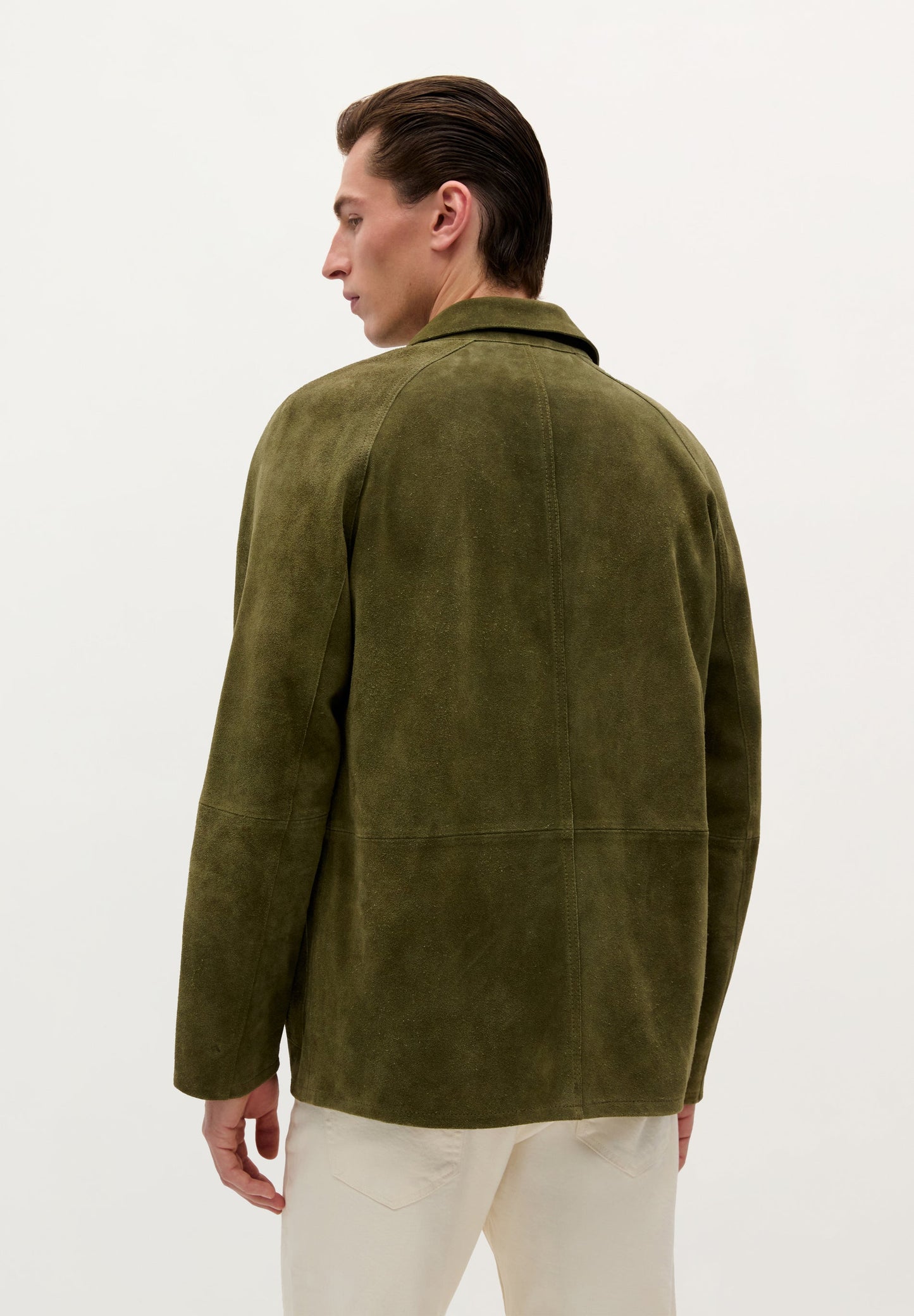 CHAQUETA PIEL BOLSILLOS TAPETA