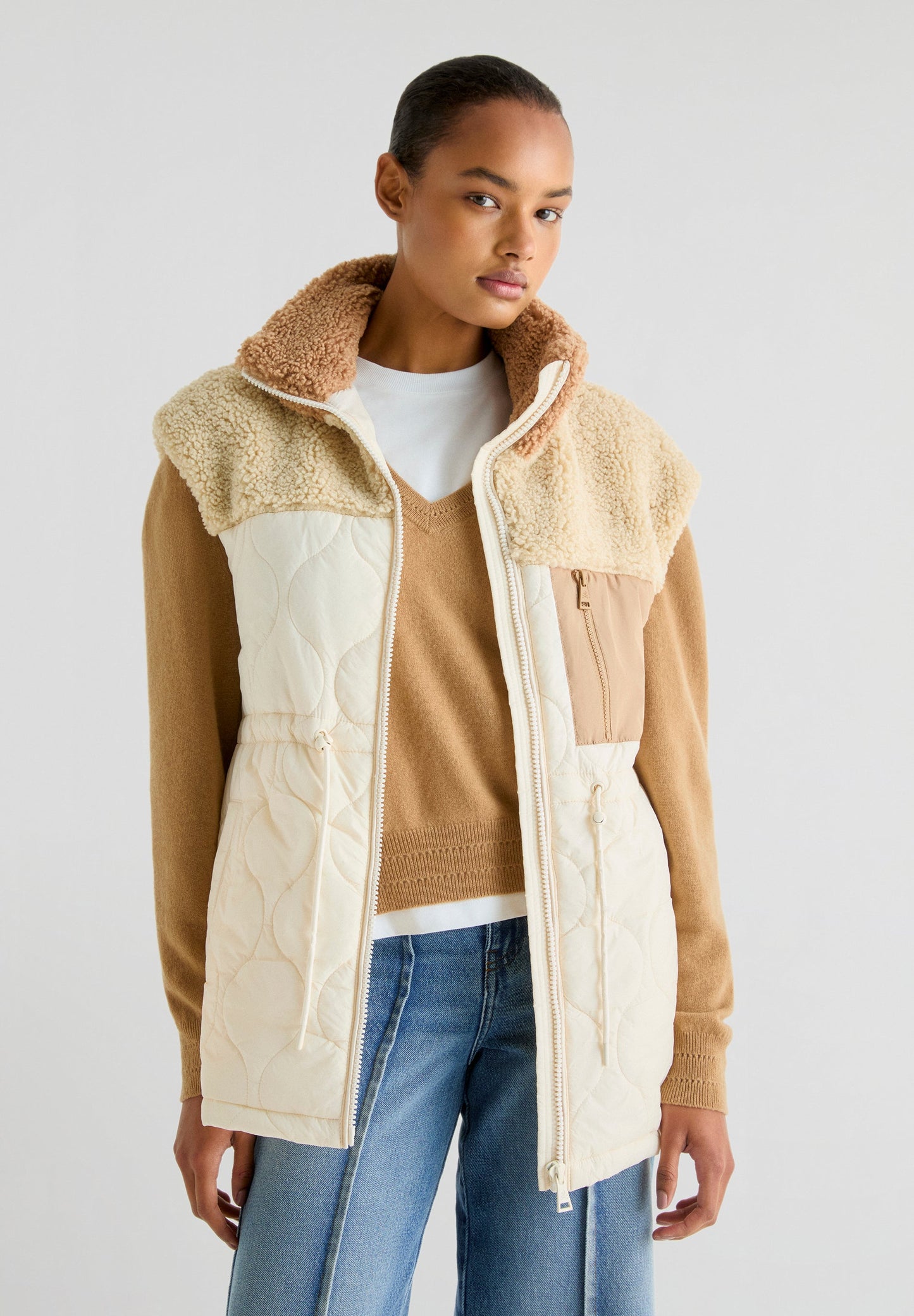 CHALECO ACOLCHADO POLAR