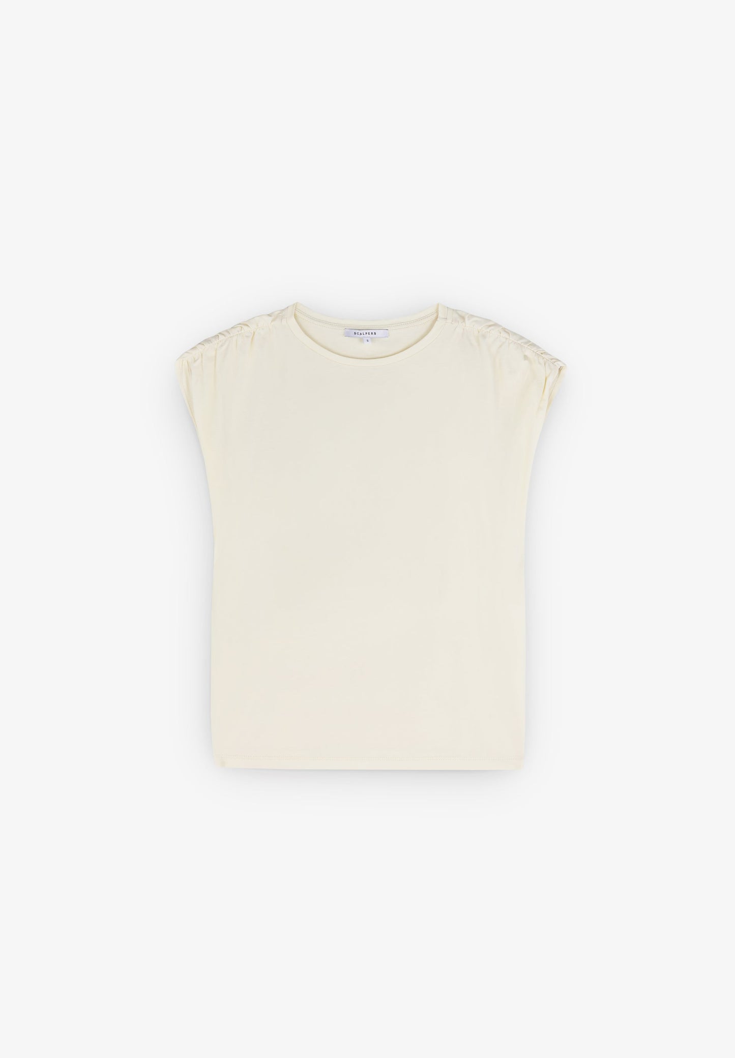 CAMISETA PRINT FLOCADO TRASERO