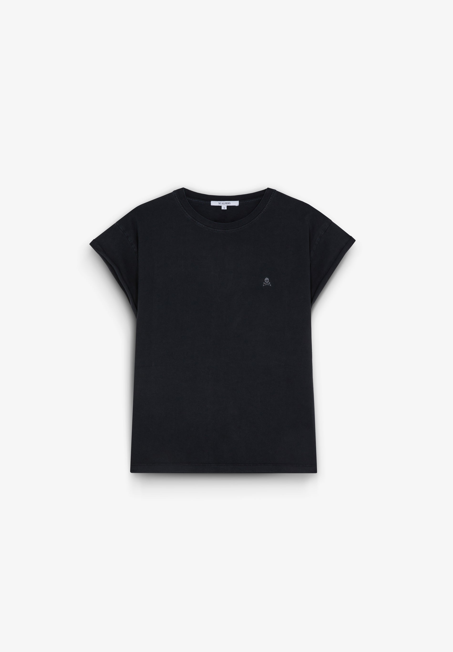 CAMISETA CALAVERA BORDADA