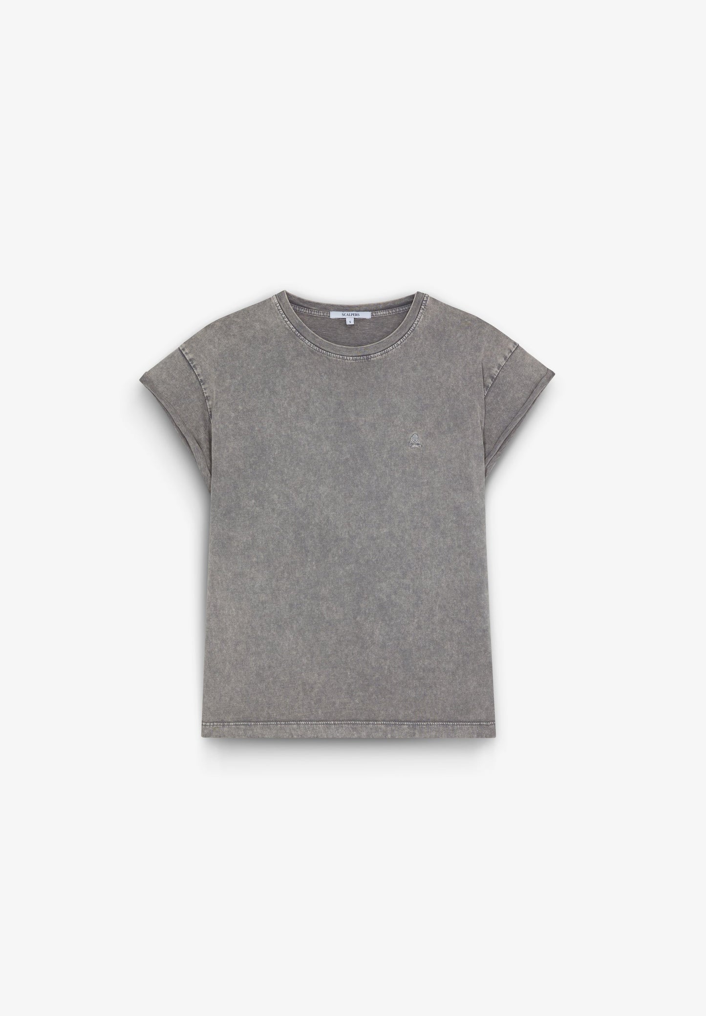 CAMISETA CALAVERA BORDADA