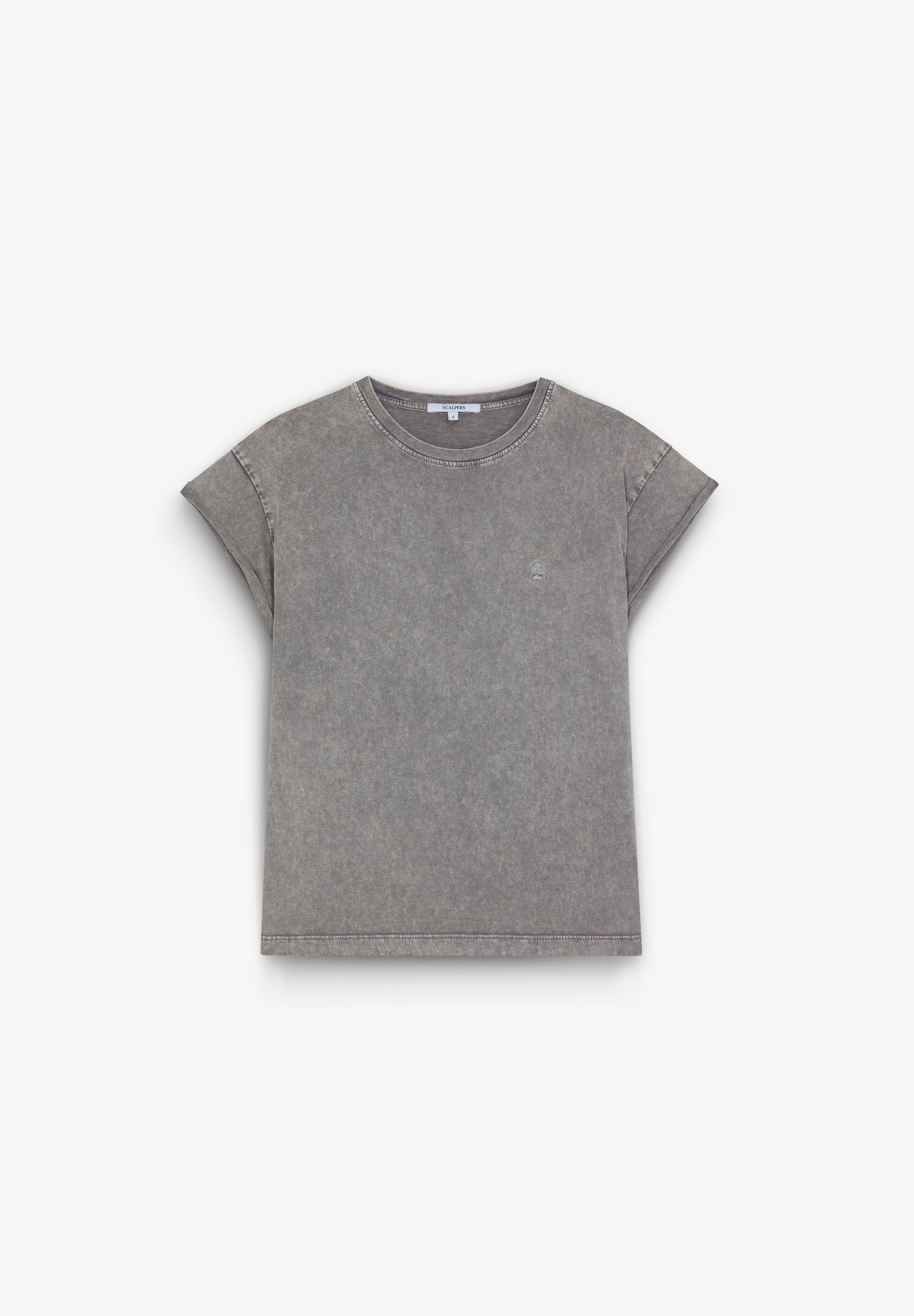 CAMISETA CALAVERA BORDADA