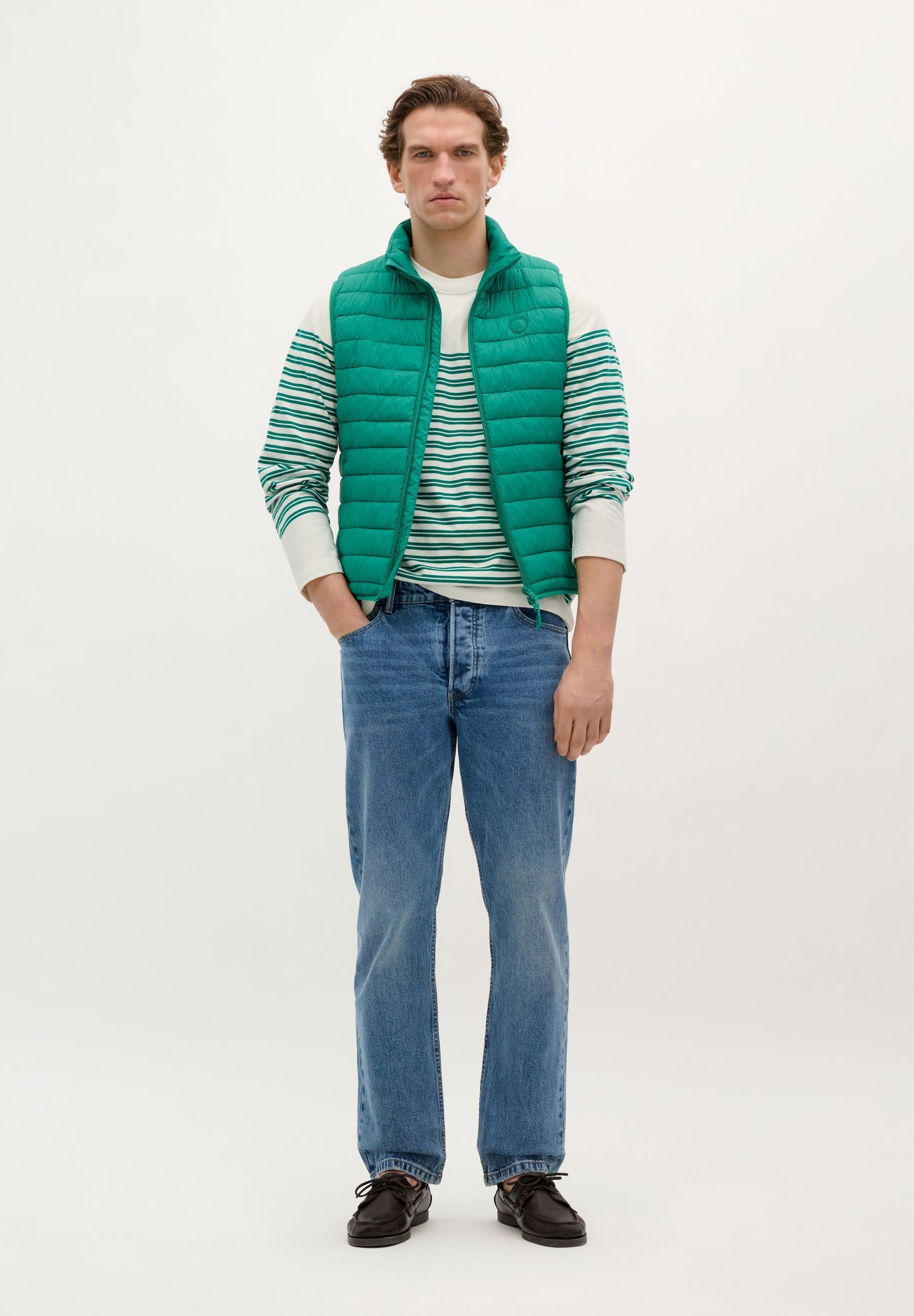 CHALECO ACOLCHADO CALAVERA PARCHE