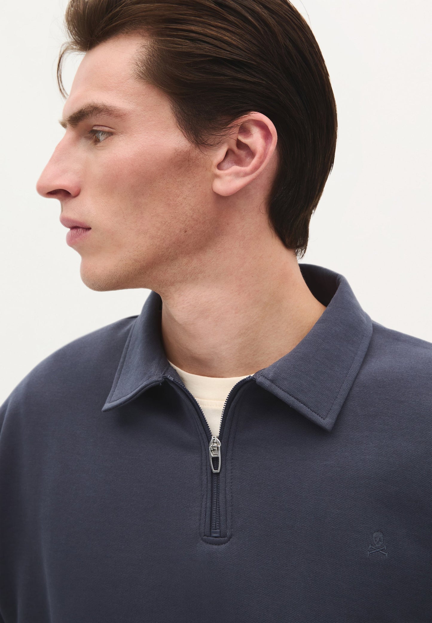 SCEASY MID ZIPPER SWEATER