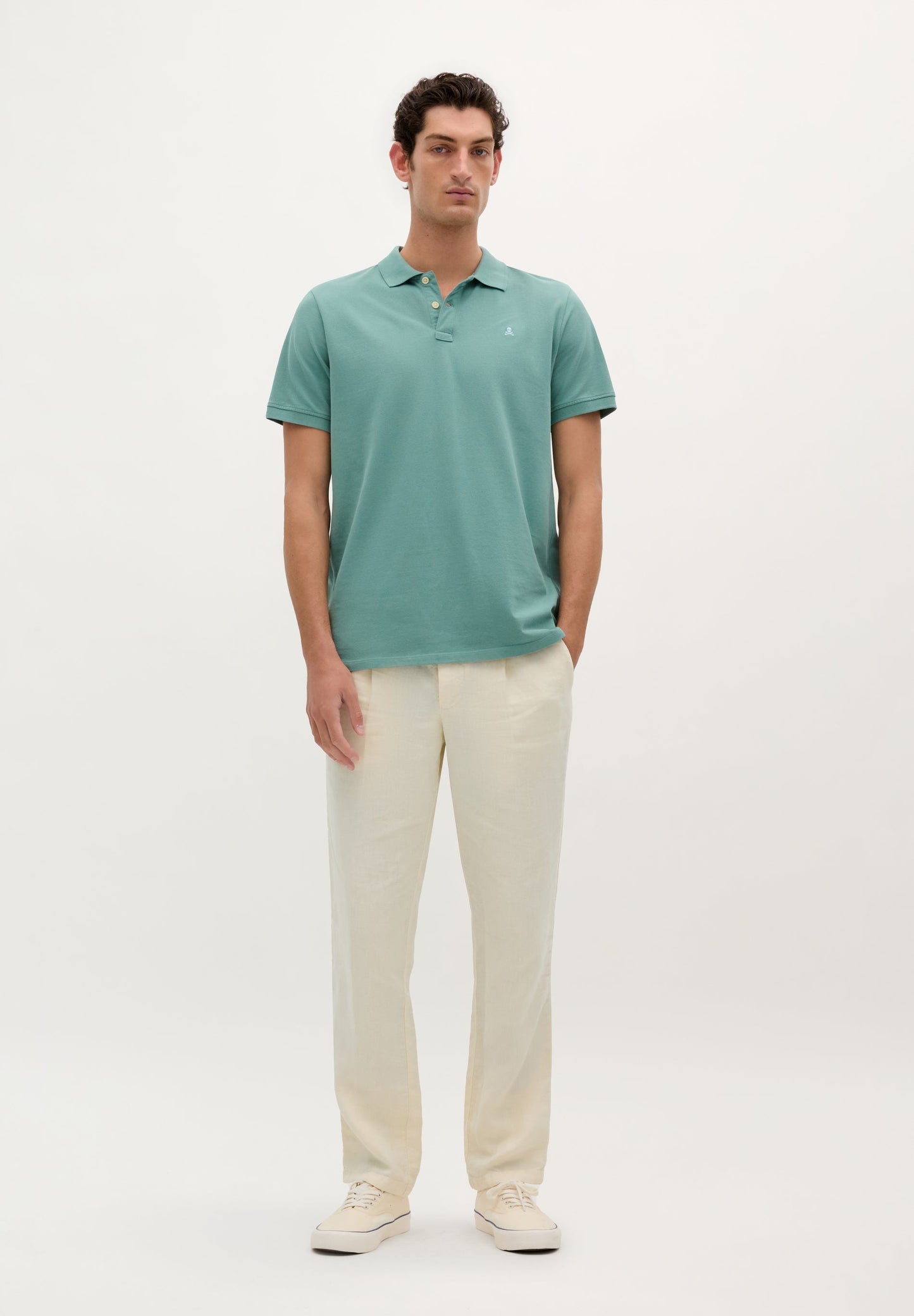 POLO CALAVERA CONTRASTE