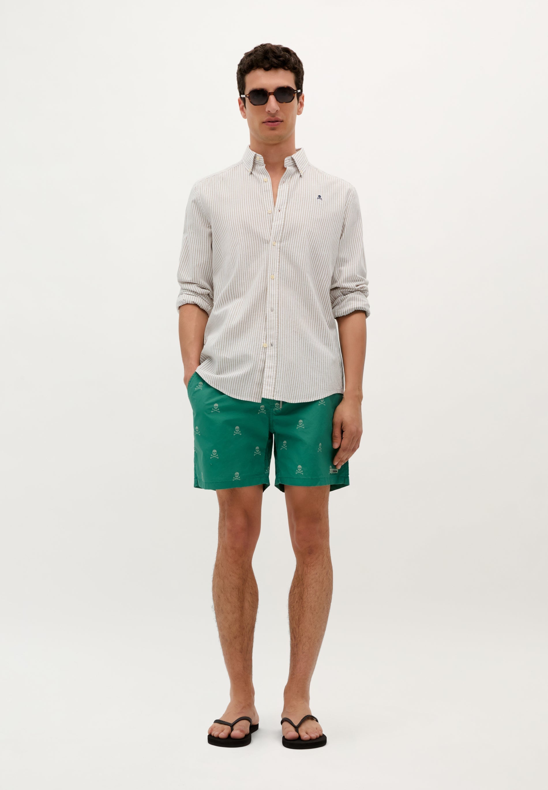 SCCLASSIC SKULL SWIMSUIT