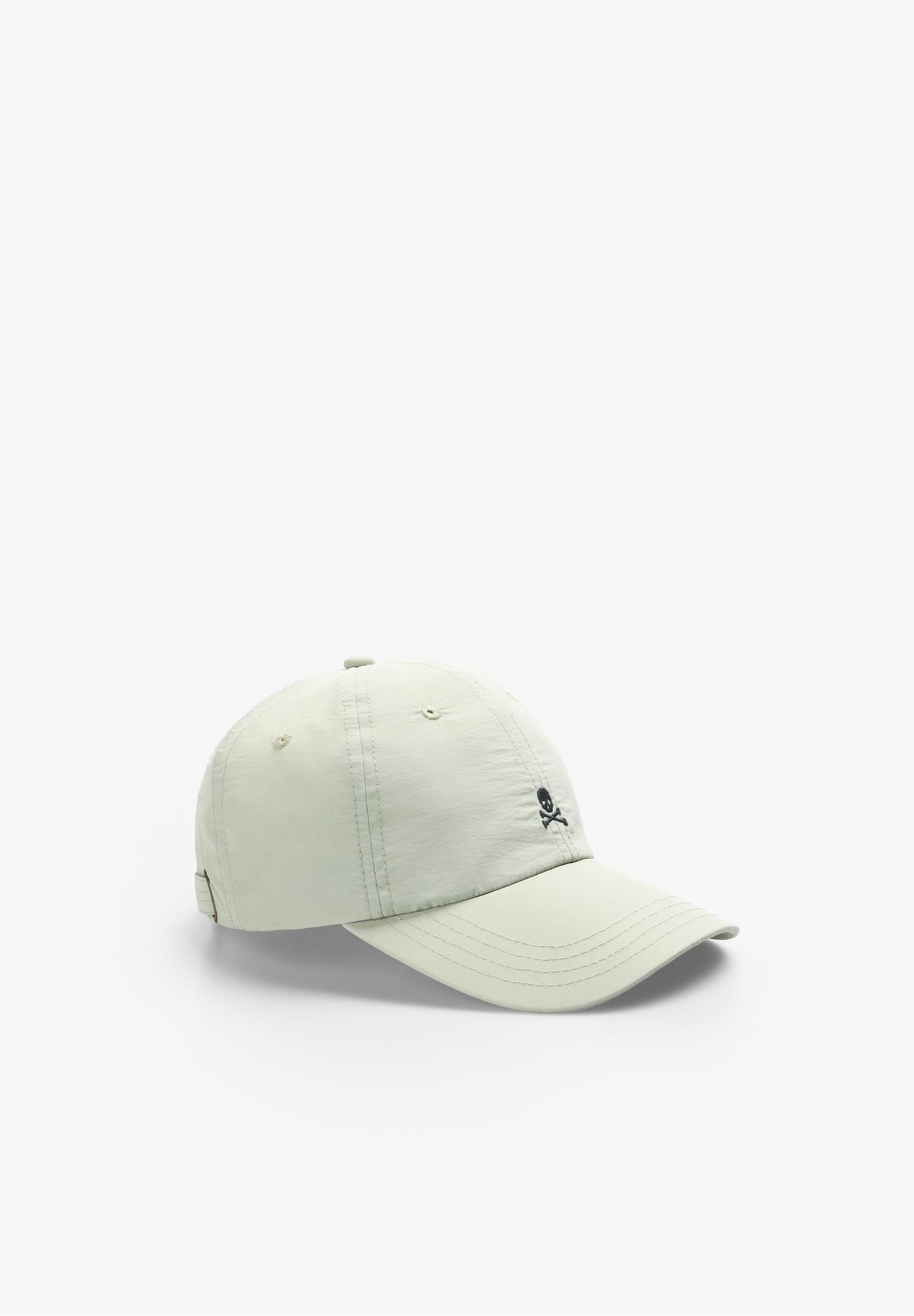 GORRA CALAVERA BORDADA CONTRASTE
