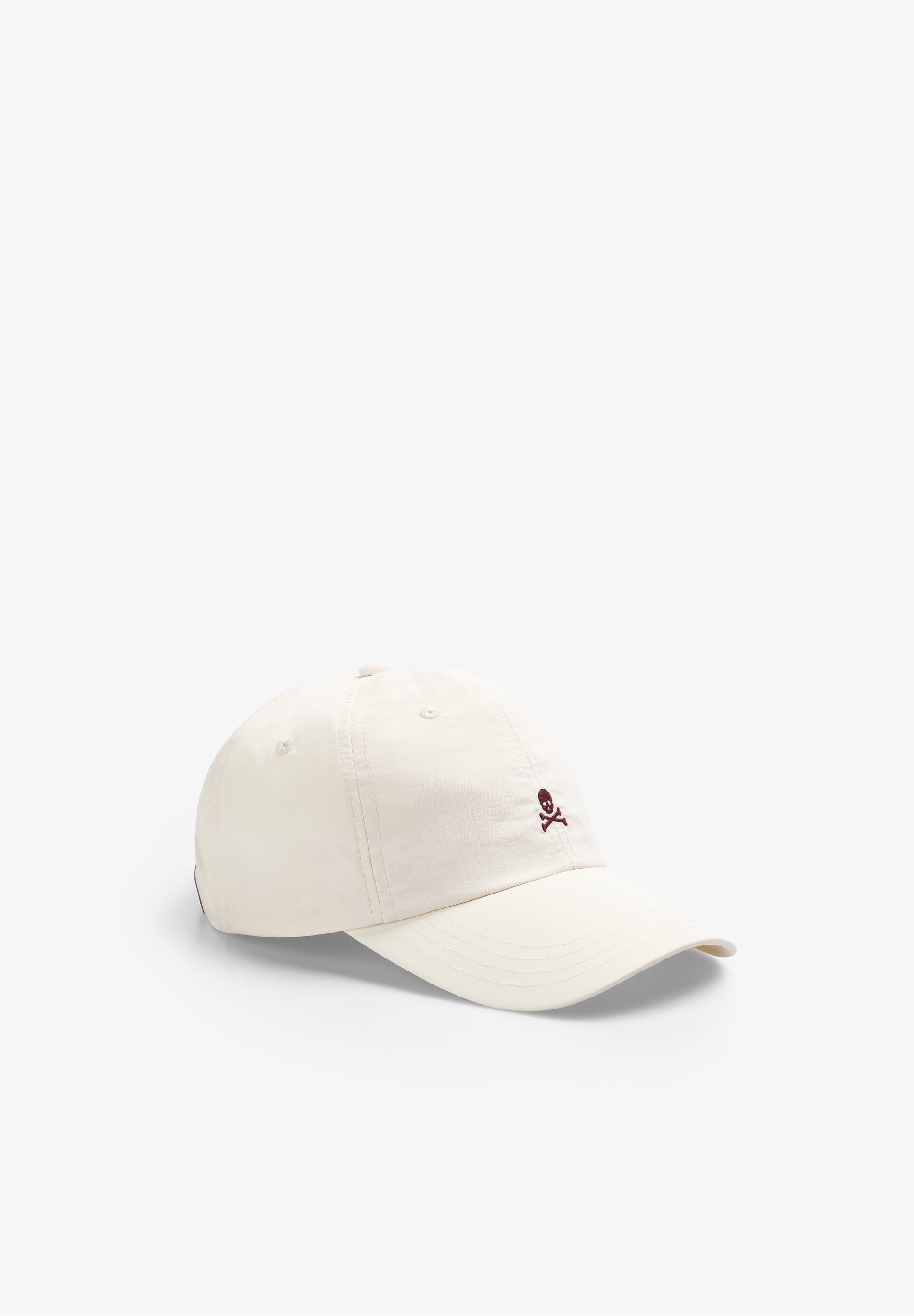 GORRA CALAVERA BORDADA CONTRASTE