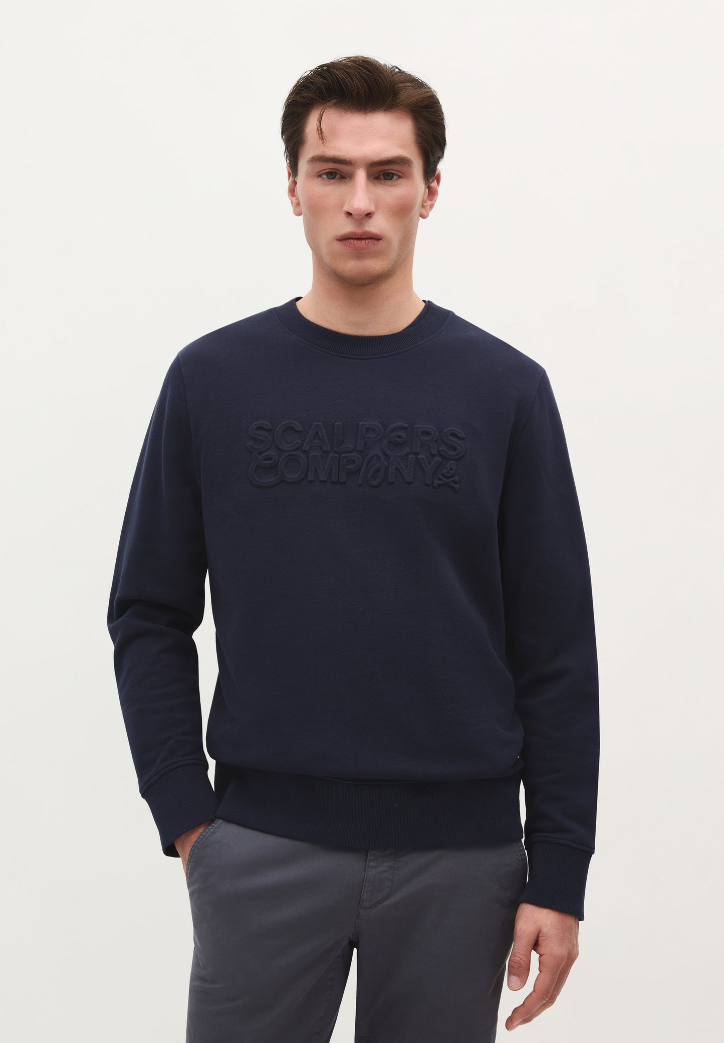 SUDADERA LOGO RELIEVE