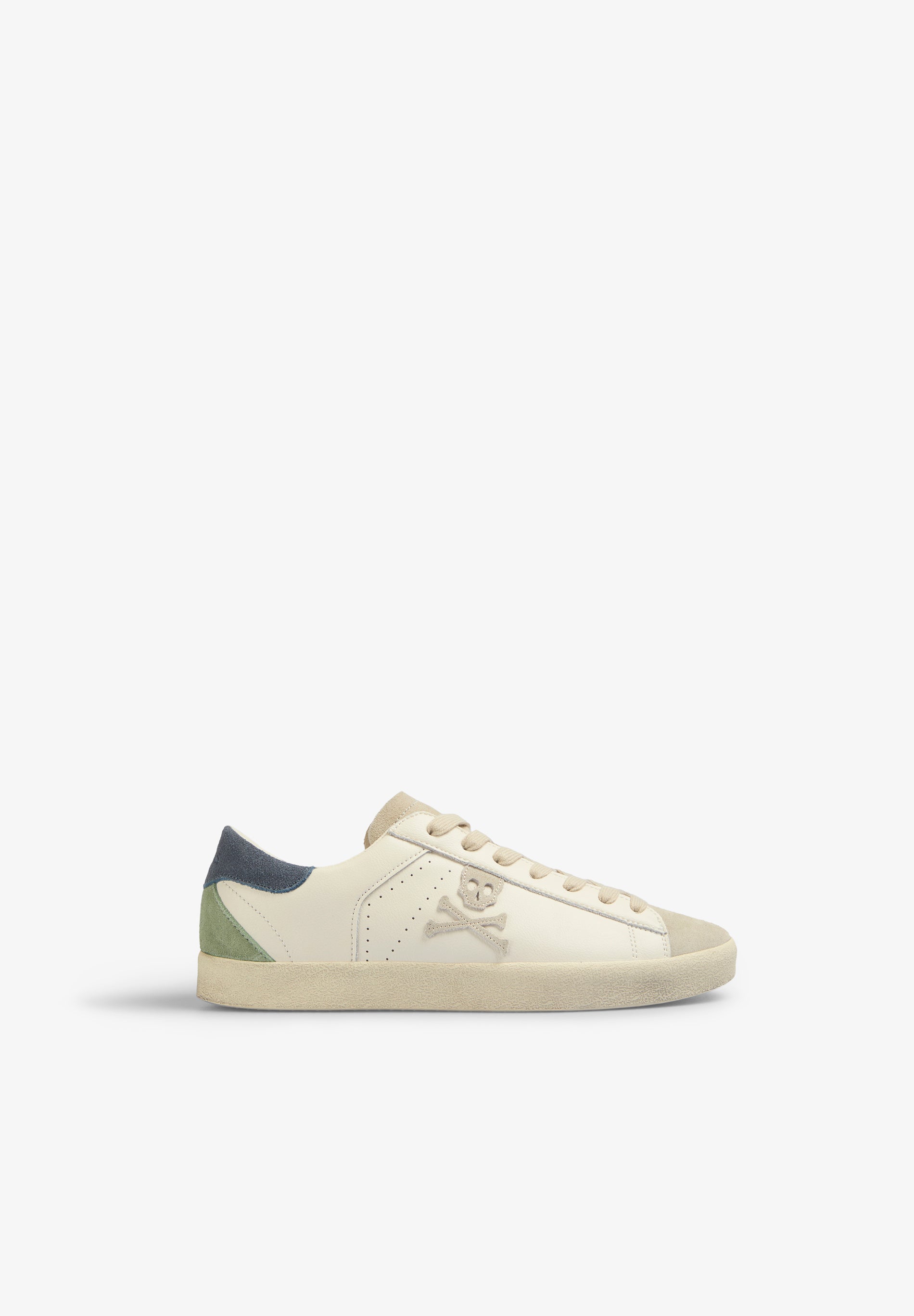 SNEAKERS BAJAS CALAVERA LATERAL