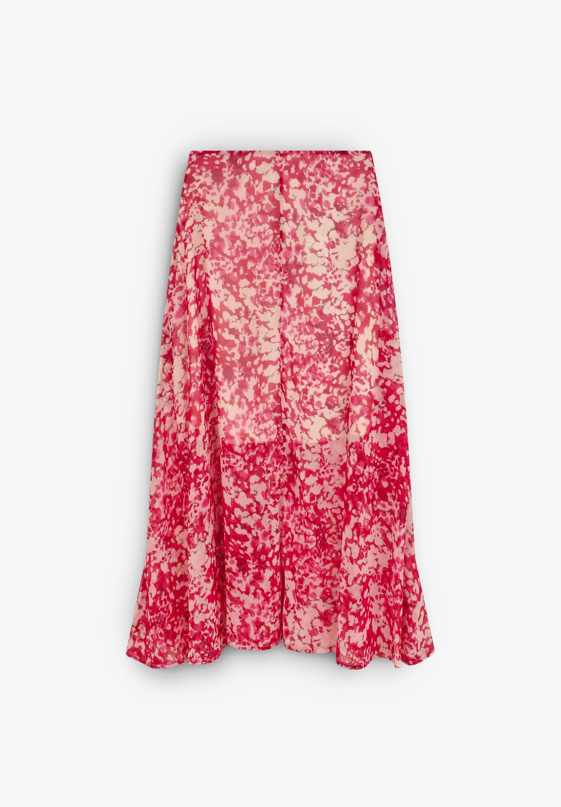 FALDA ESTAMPADA VOLANTES