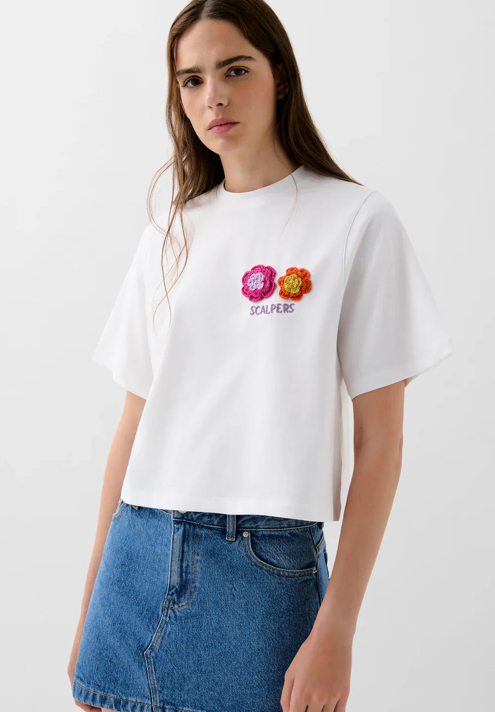 CAMISETA DETALLE CROCHET