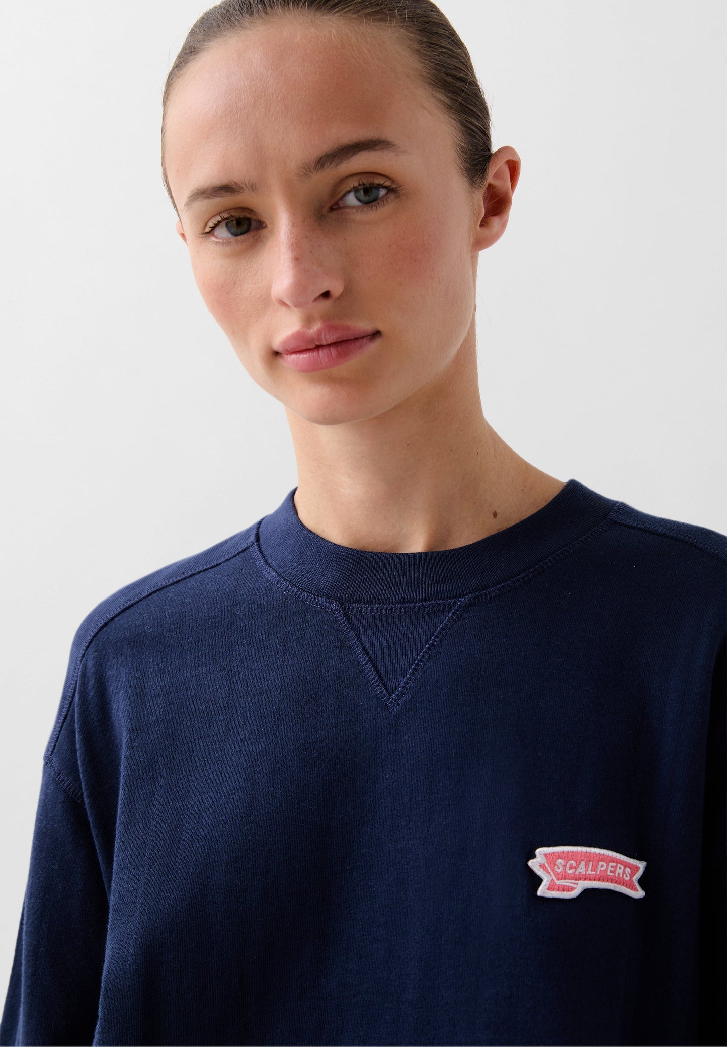 SUDADERA PARCHE LOGO