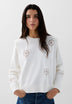 SUDADERA HOMBRERA DETALLES CROCHET