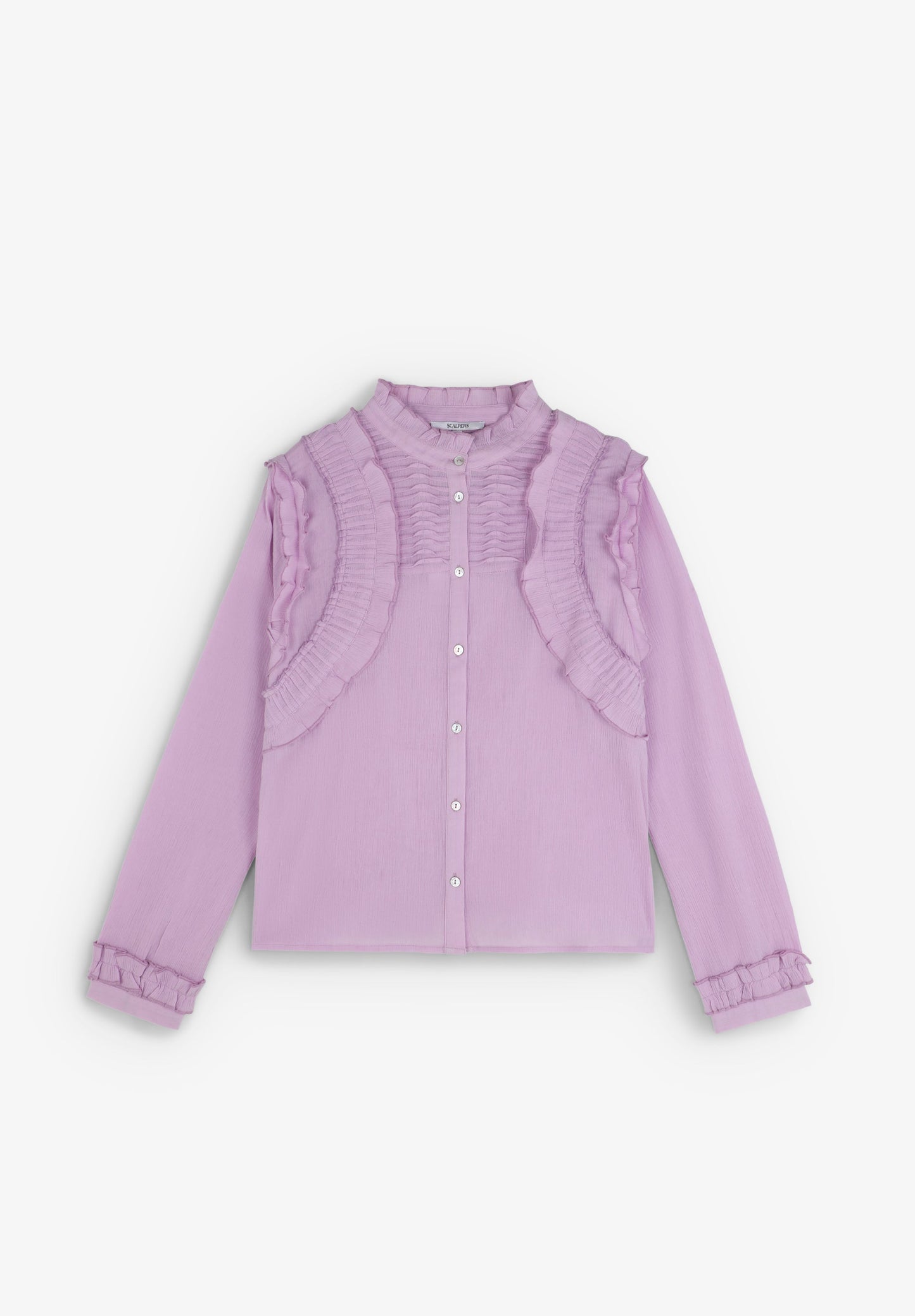 CAMISA DETALLES FRUNCES PLISADOS