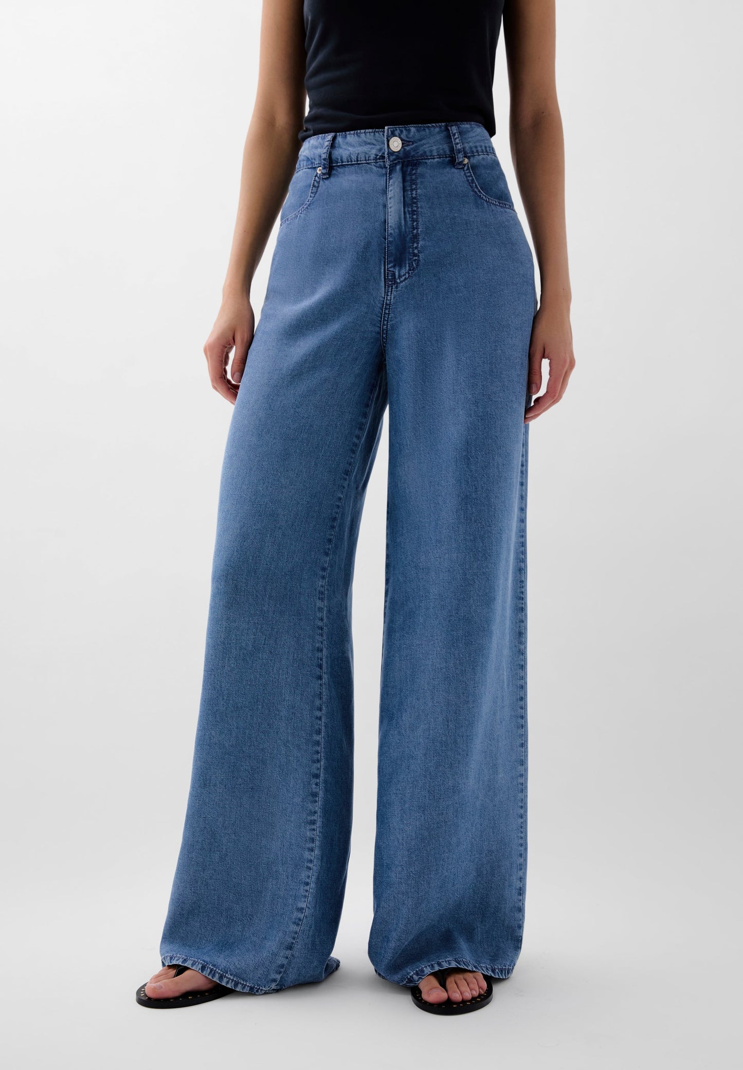 PANTALÓN FLUIDO DENIM