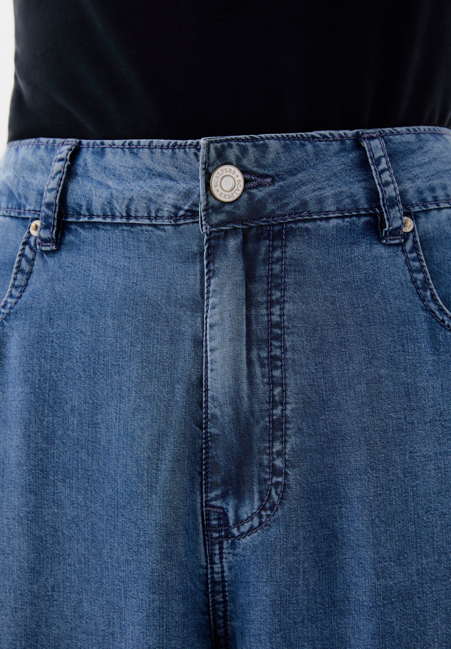 PANTALÓN FLUIDO DENIM