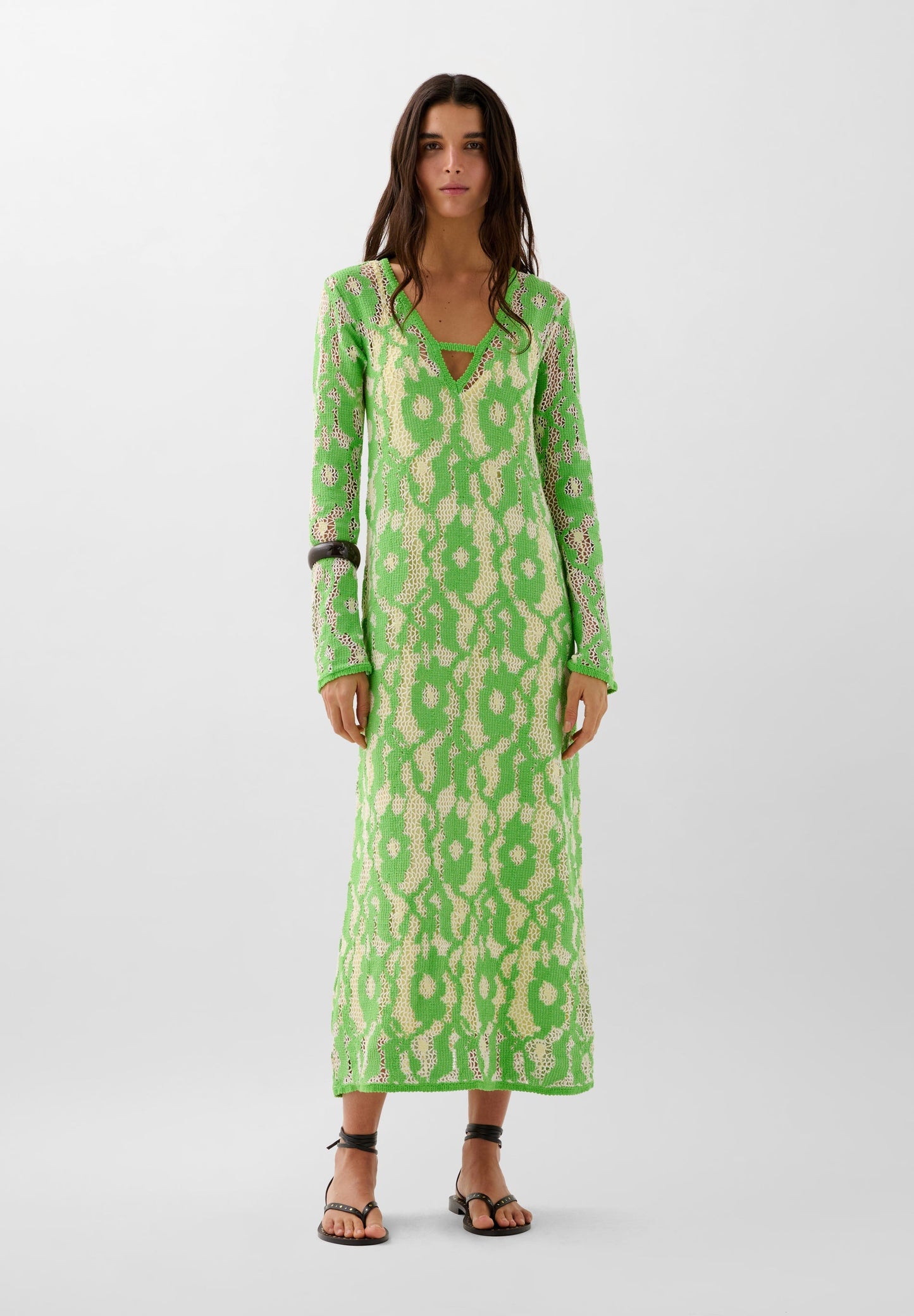 VESTIDO PUNTO CROCHET