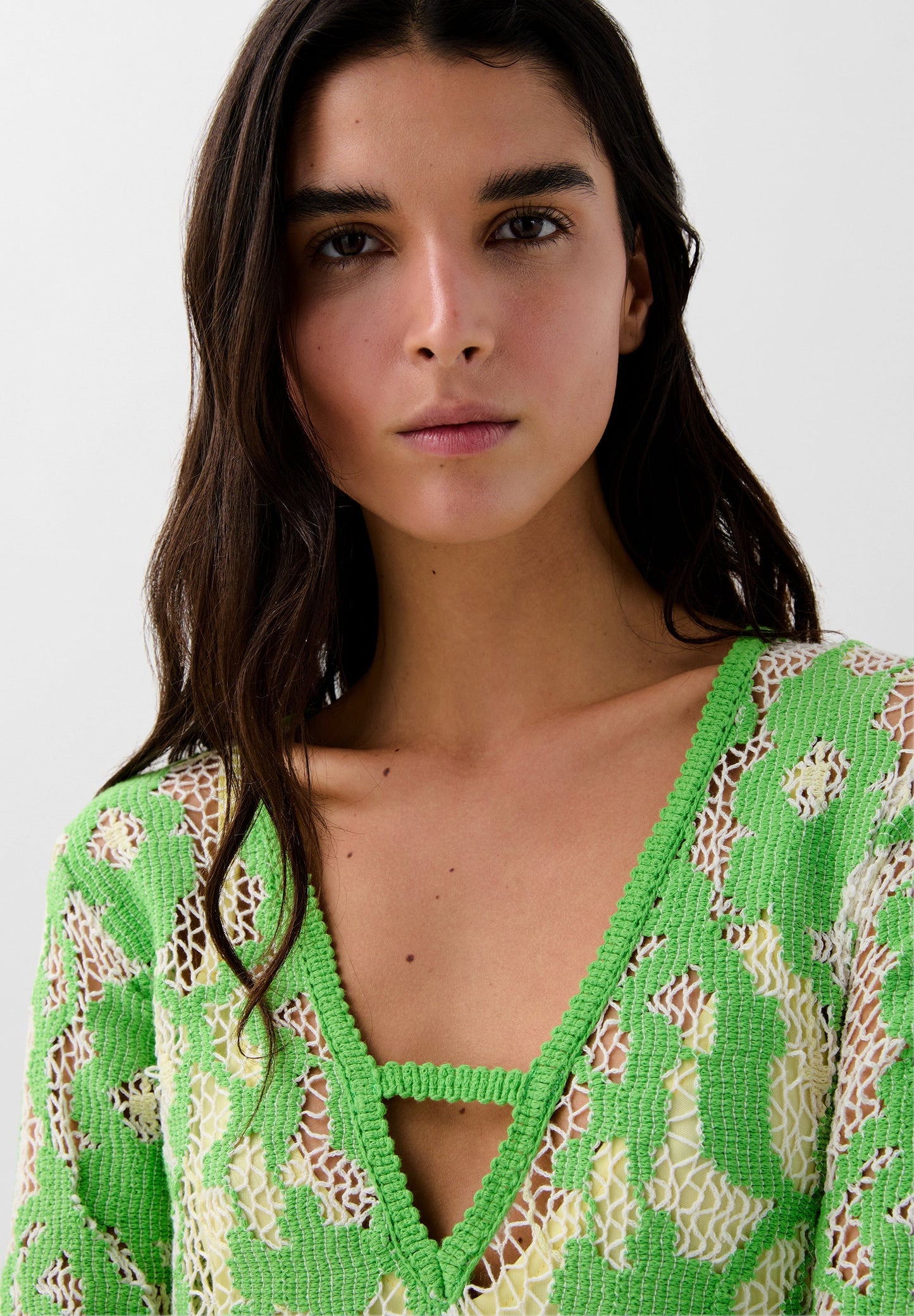 VESTIDO PUNTO CROCHET